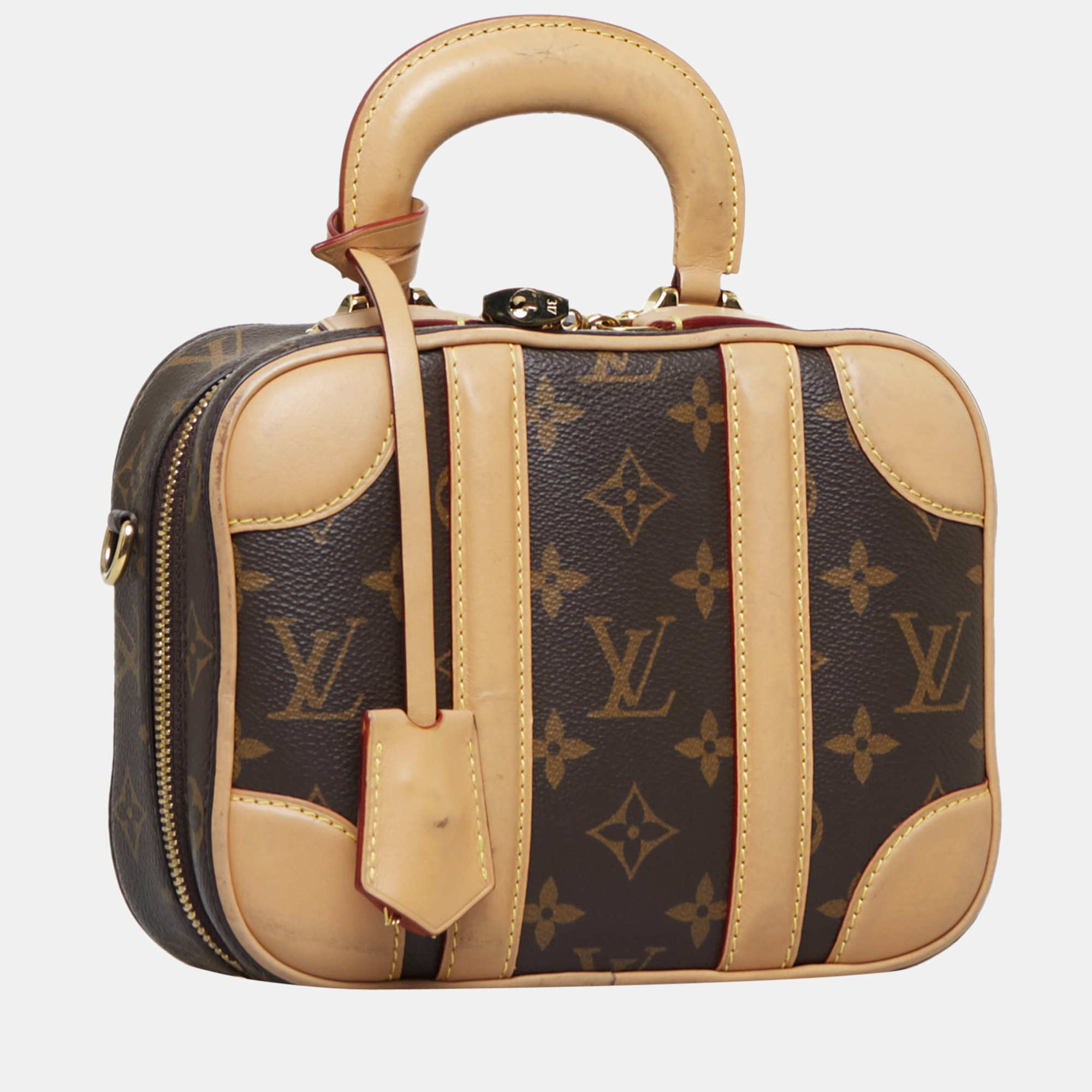 

Louis Vuitton Brown Monogram Valisette BB