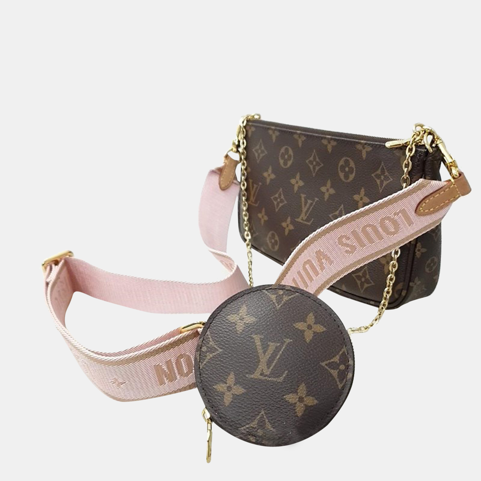 

Louis Vuitton Multi Pochette Accessoires bag, Brown