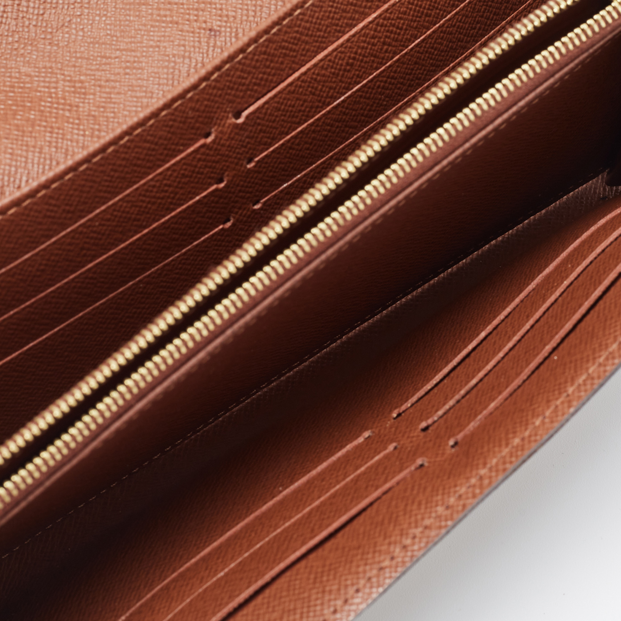 

Louis Vuitton Monogram Canvas Sarah Wallet, Brown