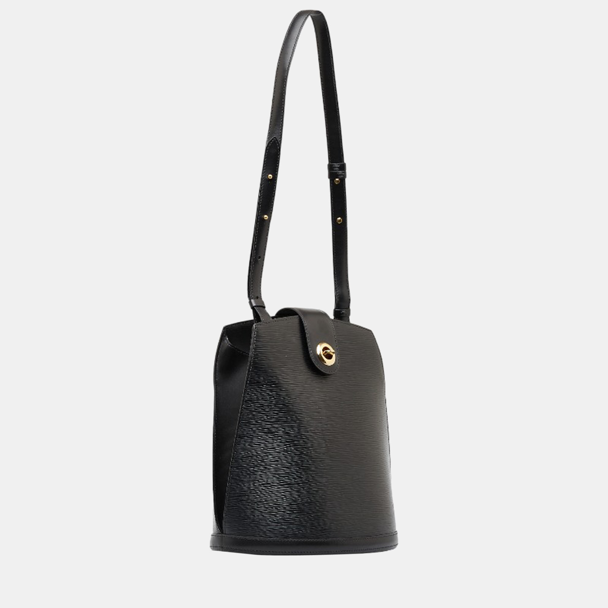 

Louis Vuitton Black Epi Leather Cluny Shoulder Bag