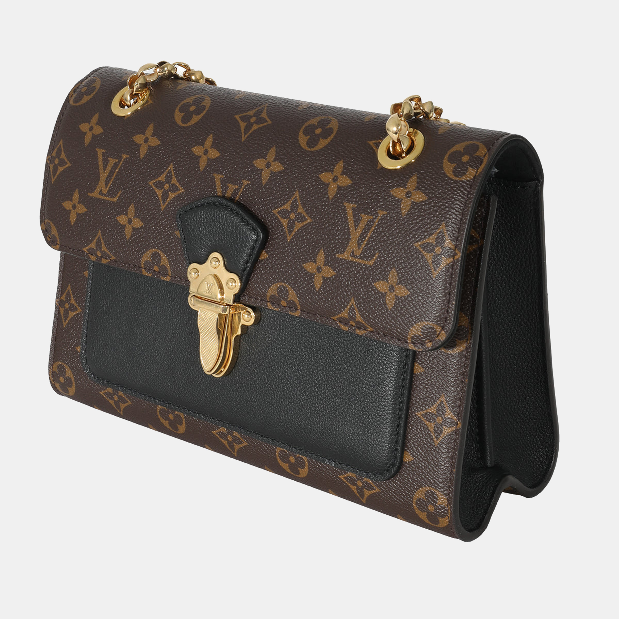 

Louis Vuitton Brown Monogram Canvas and Leather Victoire Chain Shoulder Bag