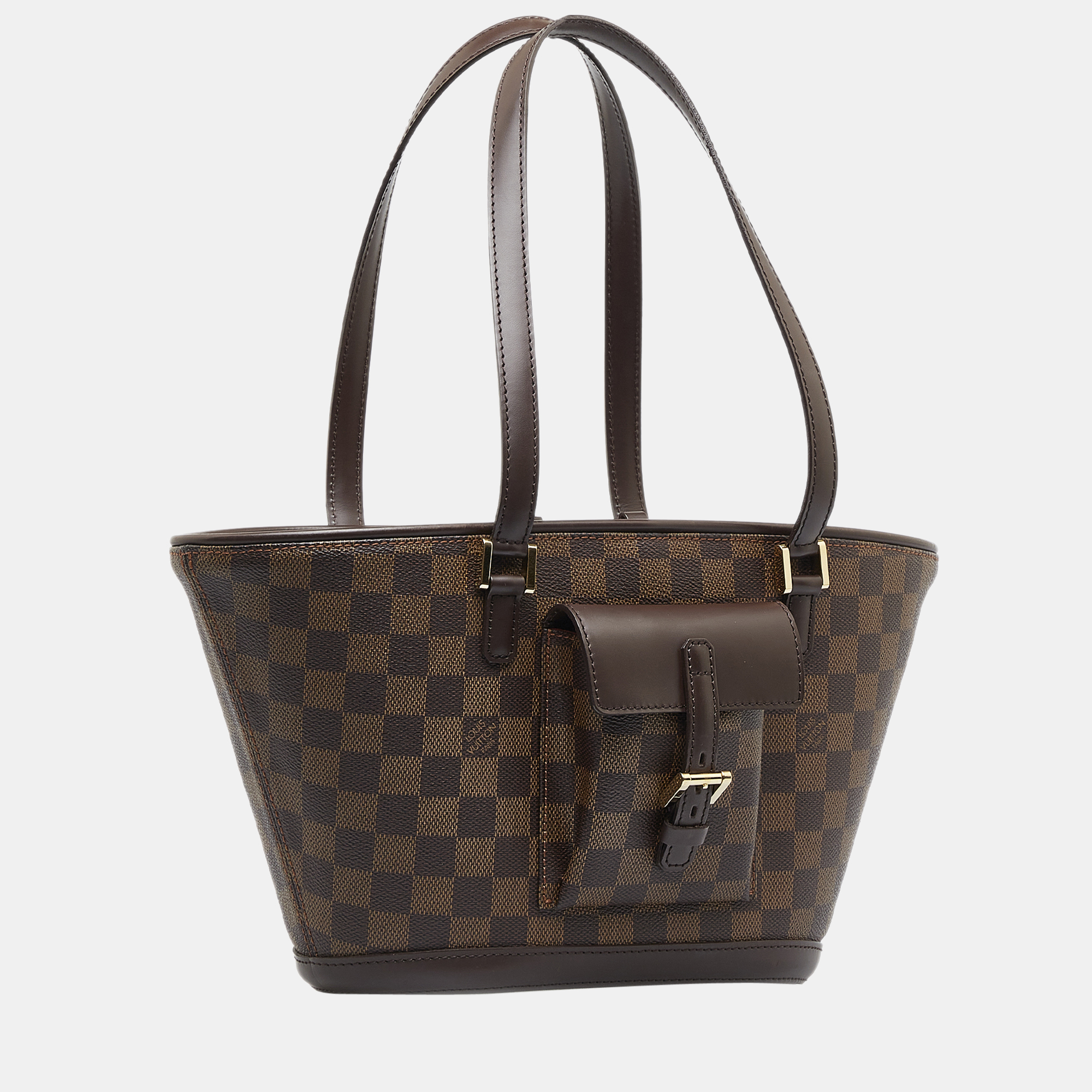 

Louis Vuitton Brown Damier Ebene Manosque PM