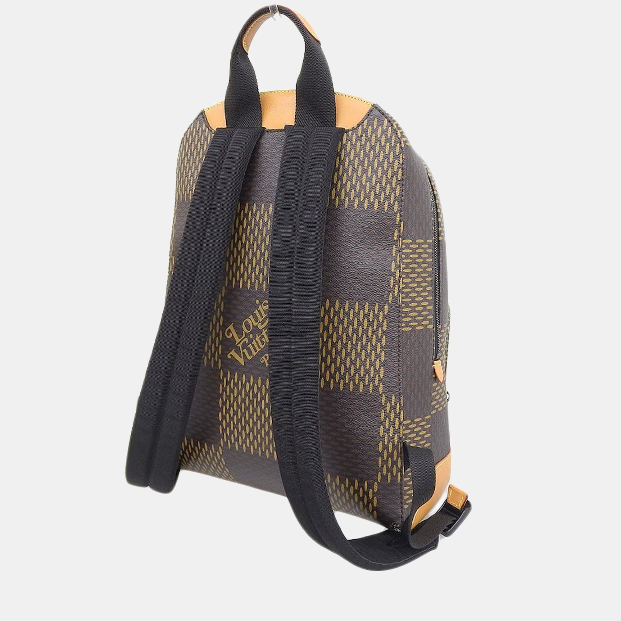 

Louis Vuitton Brown Monogram and Damier Canvas Nigo Damier Giant Campus Backpack