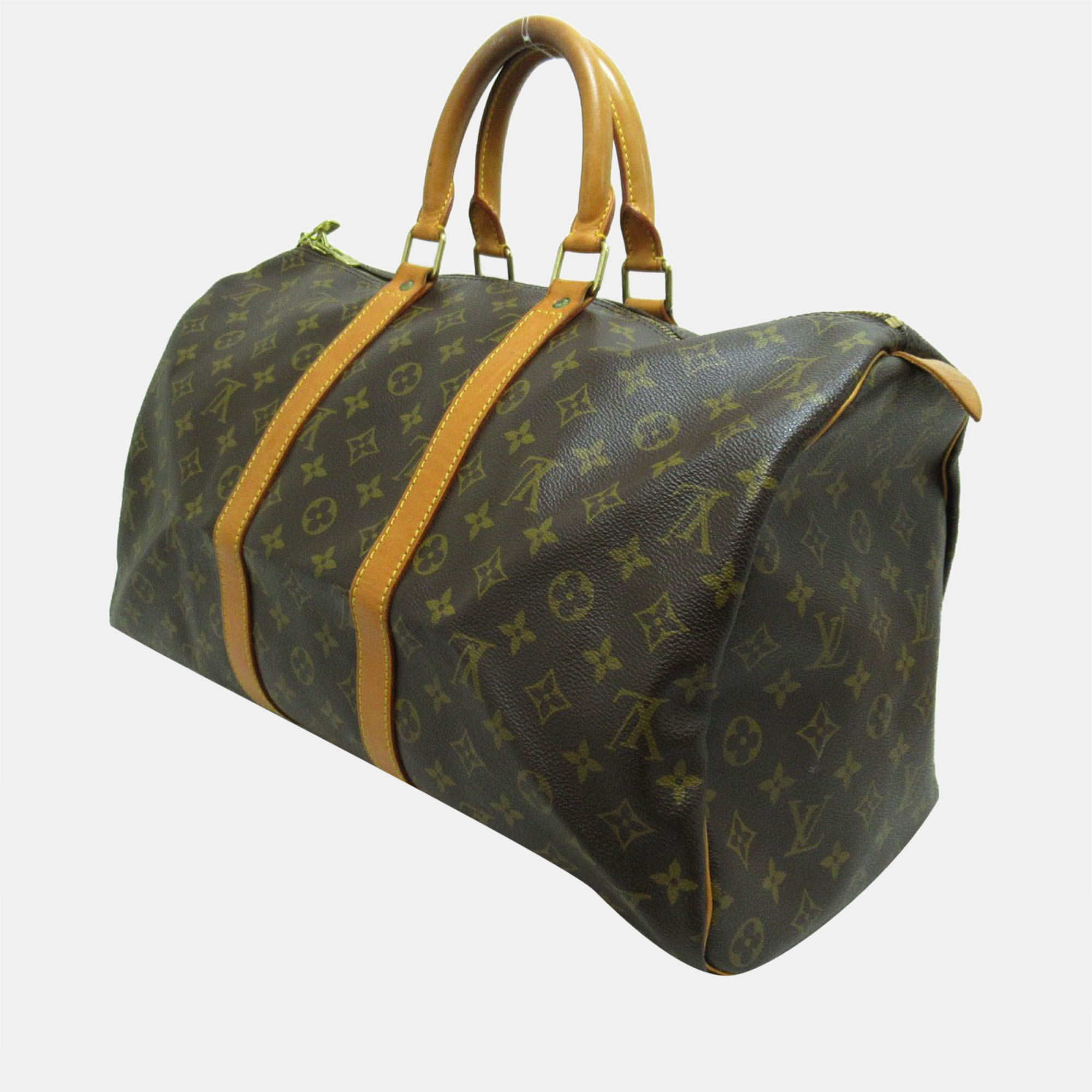 

Louis Vuitton Brown Monogram Canvas Keepall 45 Duffel Bag