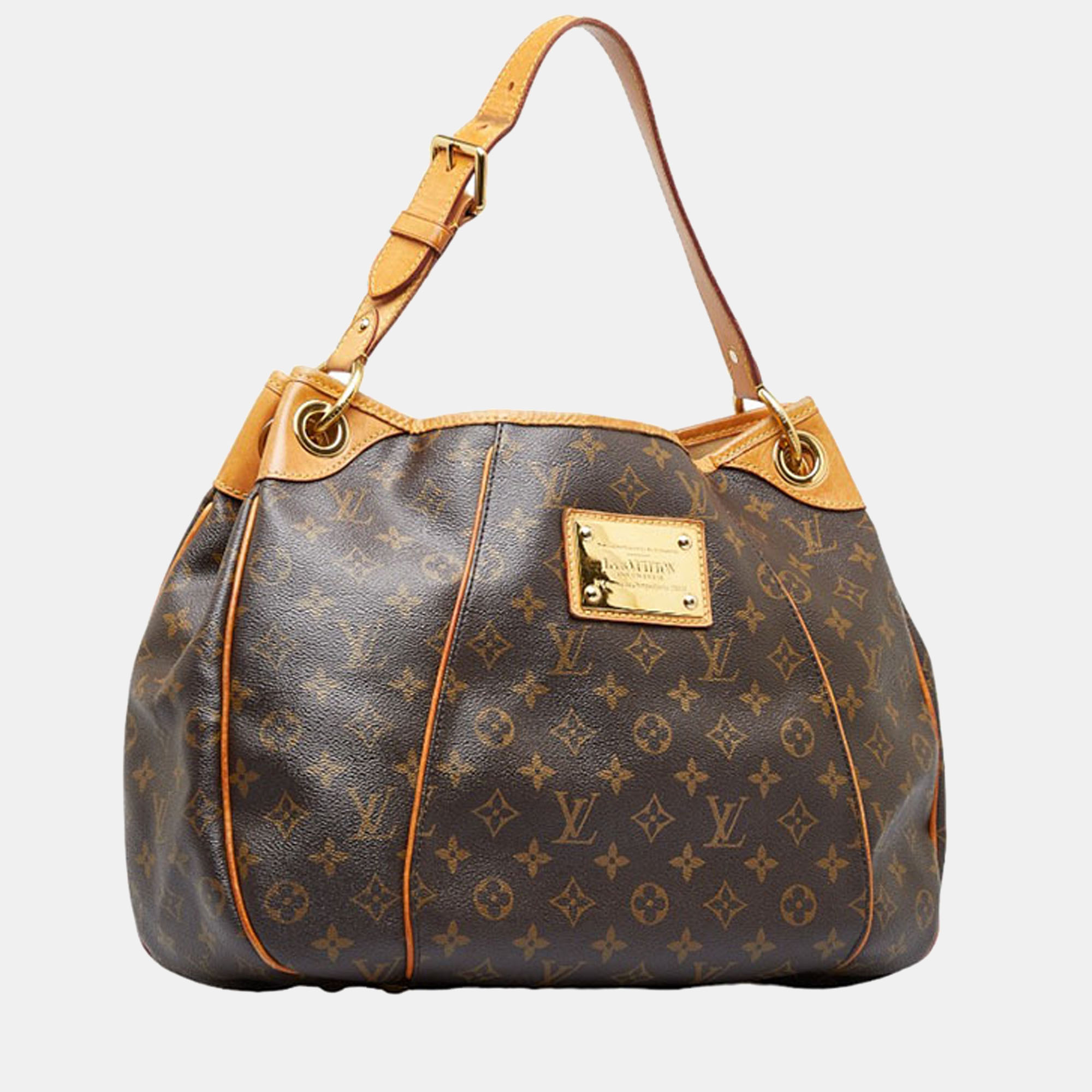 

Louis Vuitton Brown Monogram Canvas Galliera PM Shoulder Bag