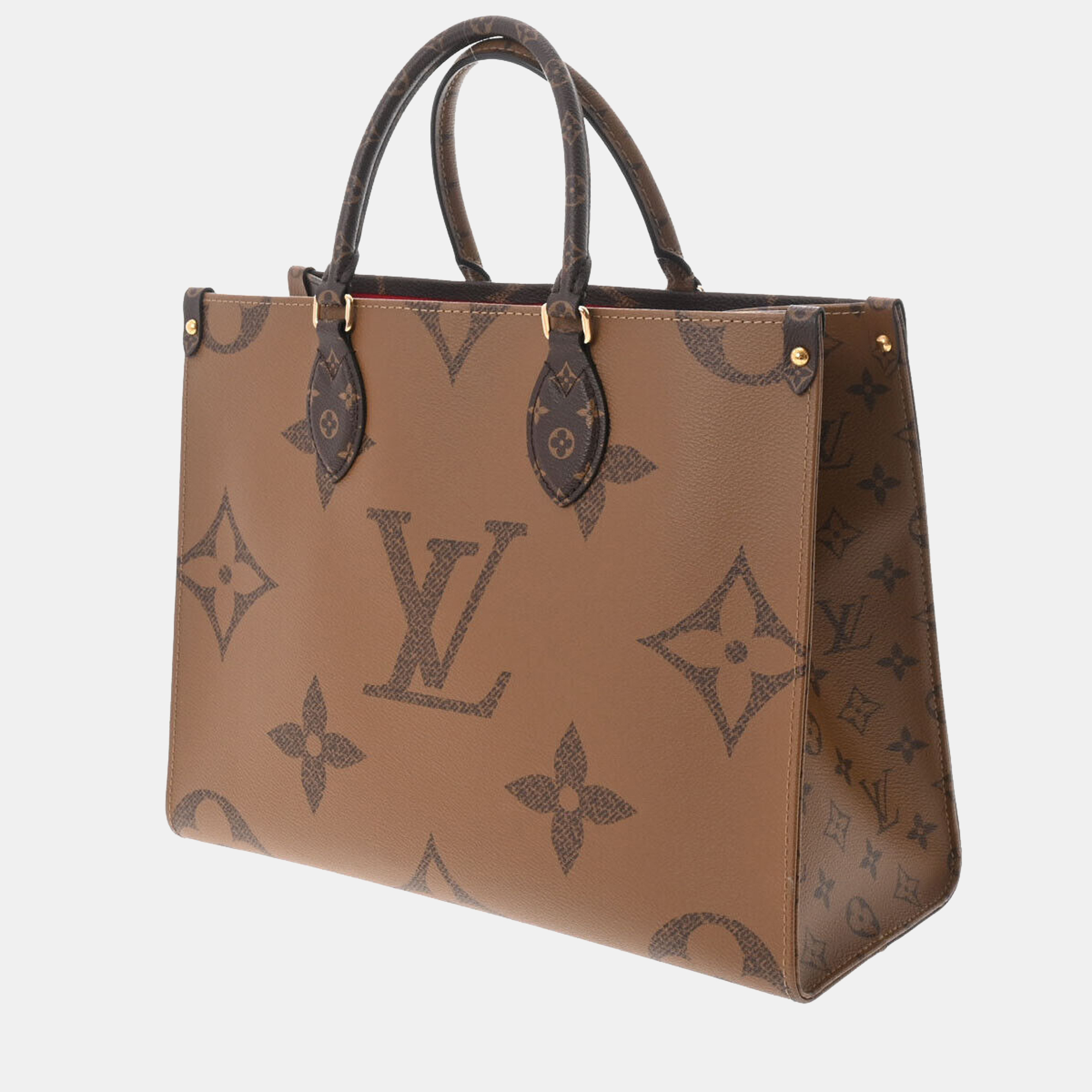 

Louis Vuitton Brown Monogram Reverse canvas ONTHEGO MM bag