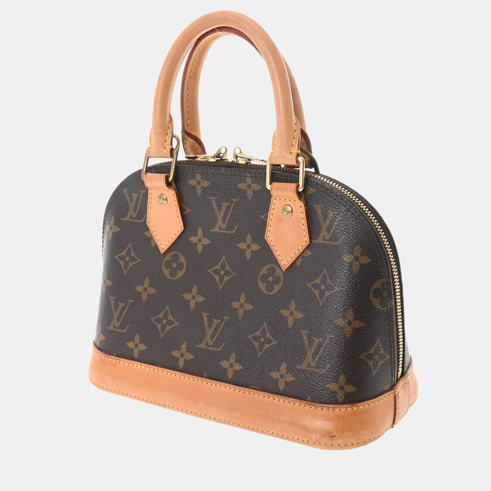 

Louis Vuitton Brown Monogram canvas Alma BB Handbag