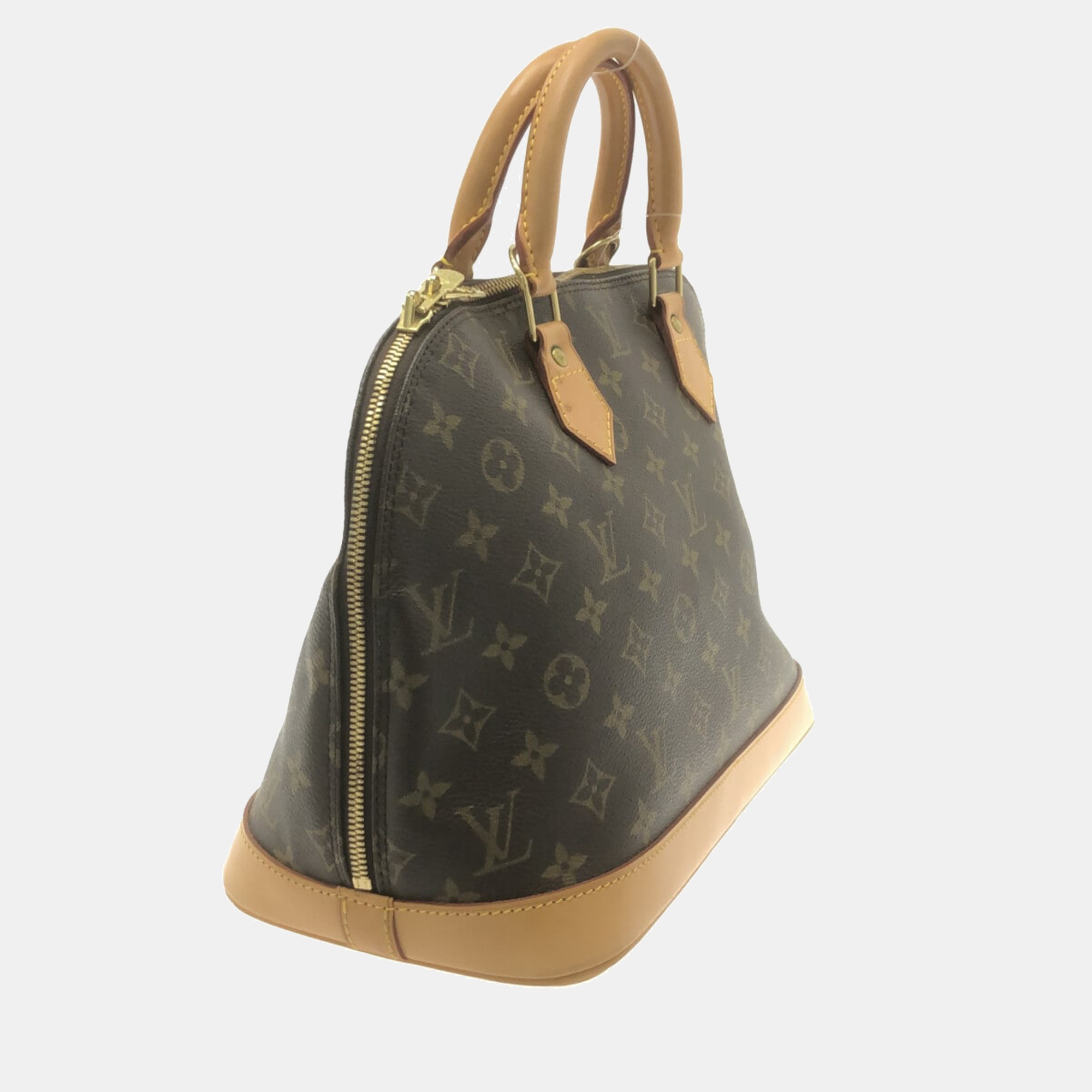 

Louis Vuitton Brown Canvas Alma bag
