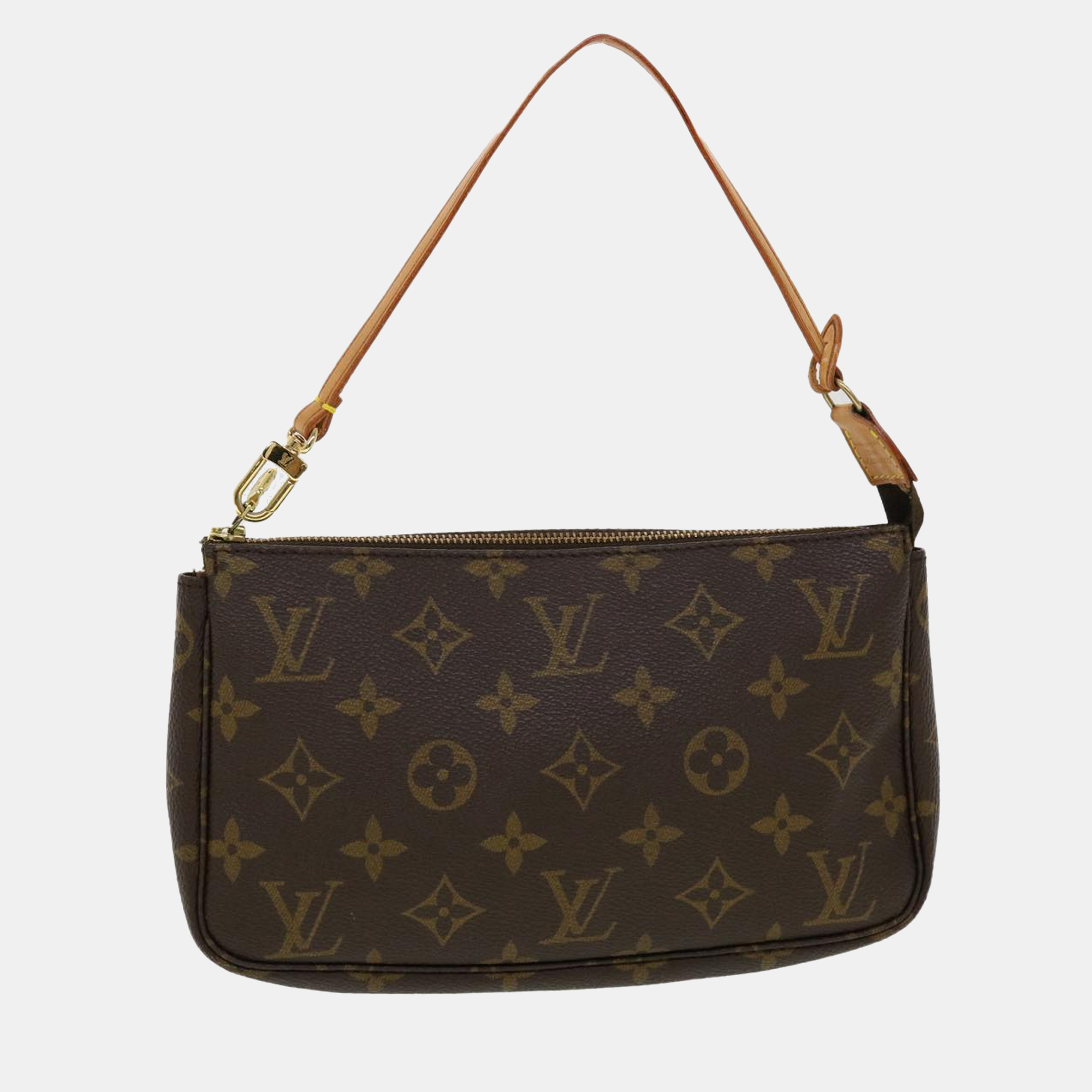 

Louis Vuitton Brown Canvas Pochette Accessoires clutch bag