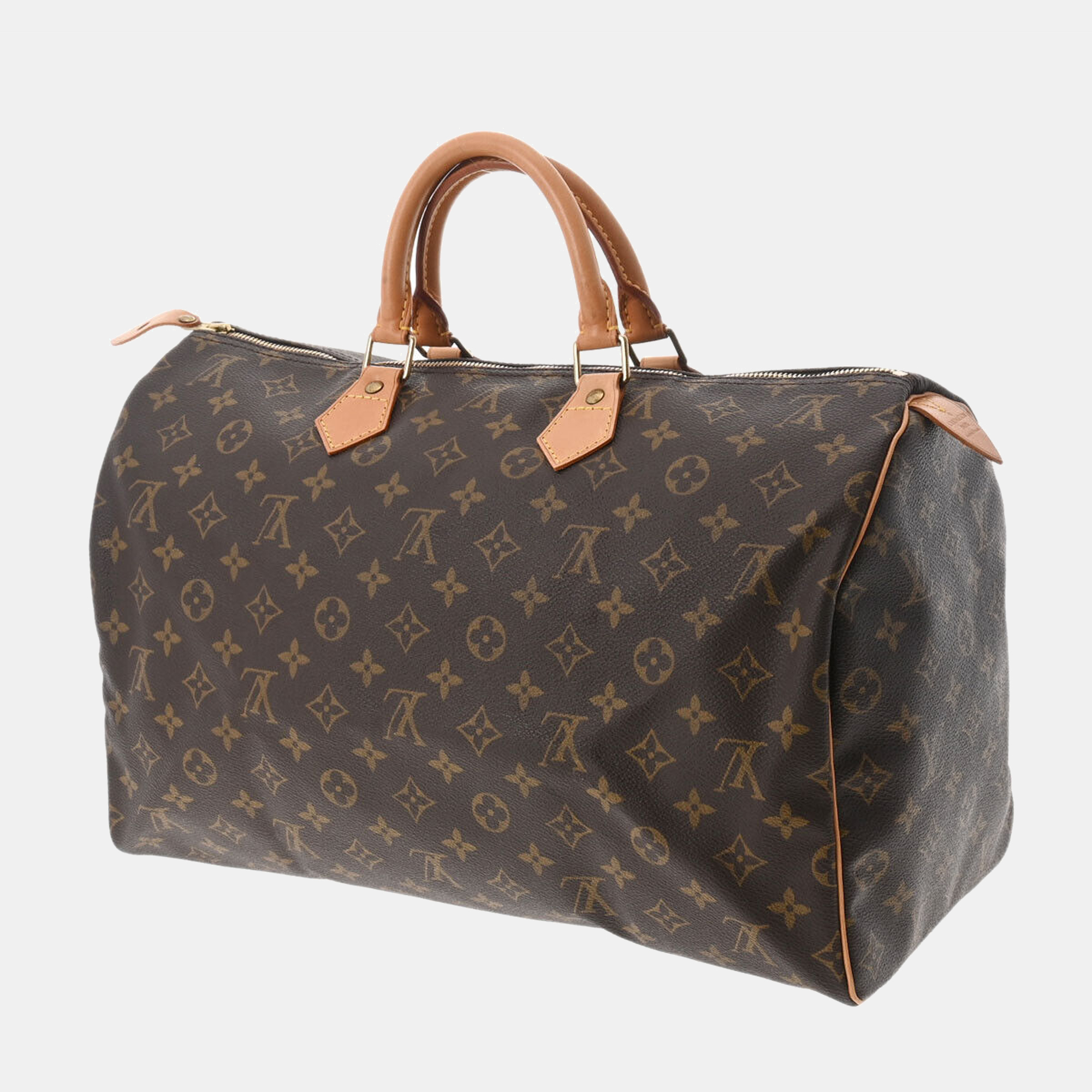 

Louis Vuitton Brown Monogram Canvas Speedy 40 Shoulder Bag