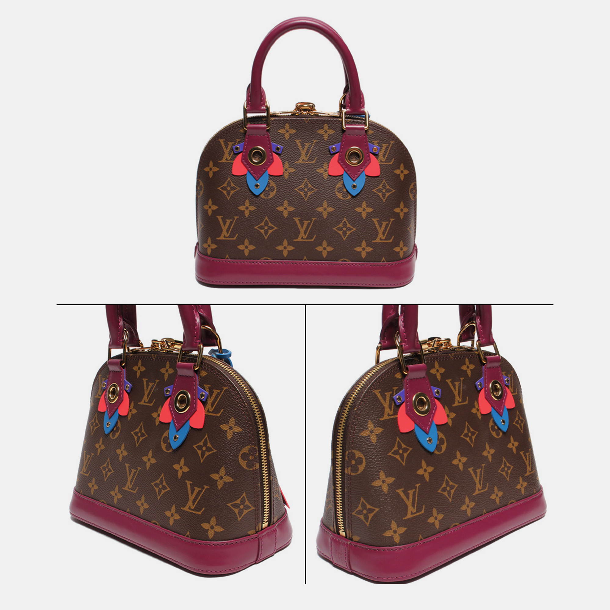 

Louis Vuitton Brown Monogram Totem Alma BB