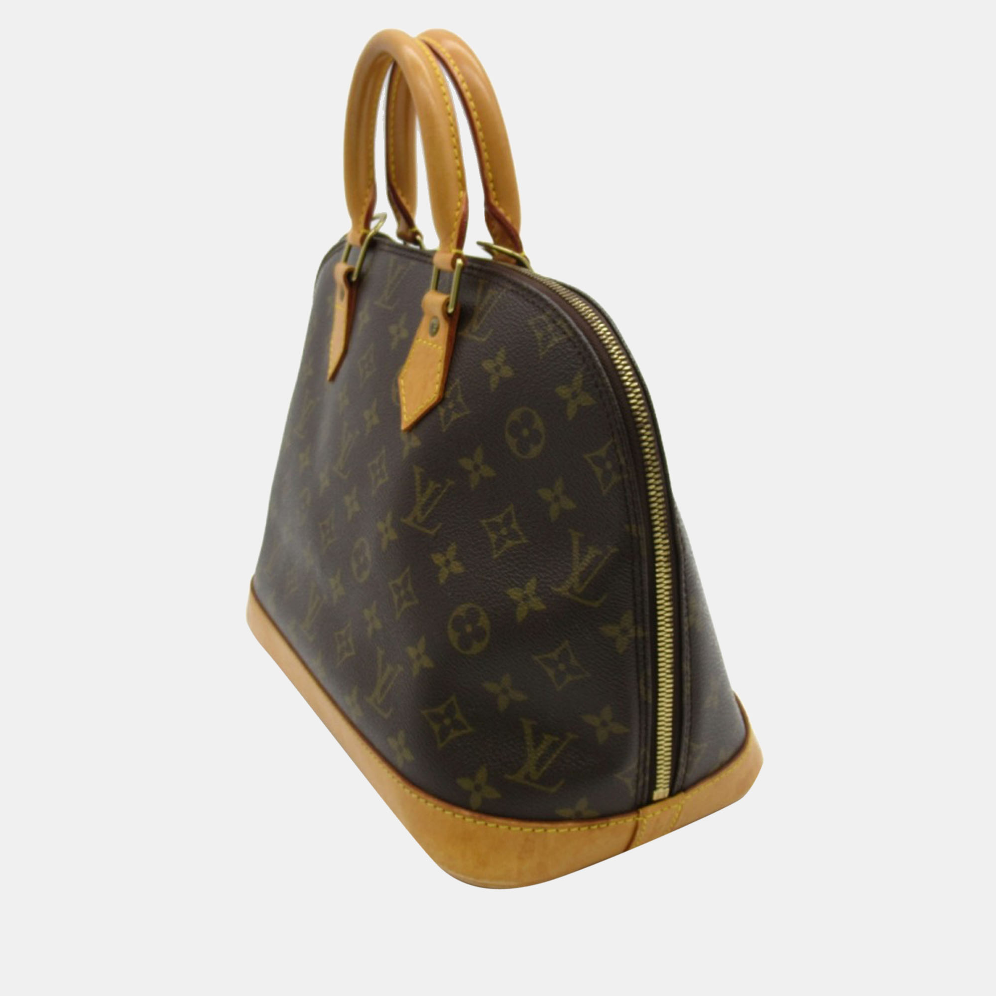 

Louis Vuitton Brown Monogram Canvas Alma PM Handbag