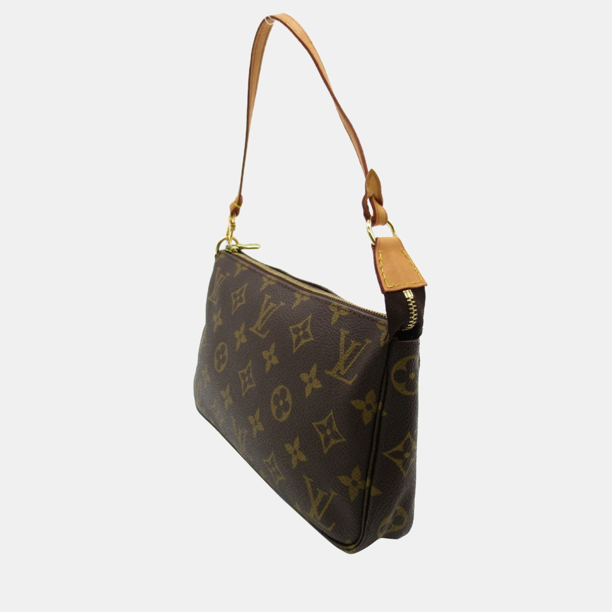 

Louis Vuitton Brown Monogram Pochette Accessoires Shoulder Bag