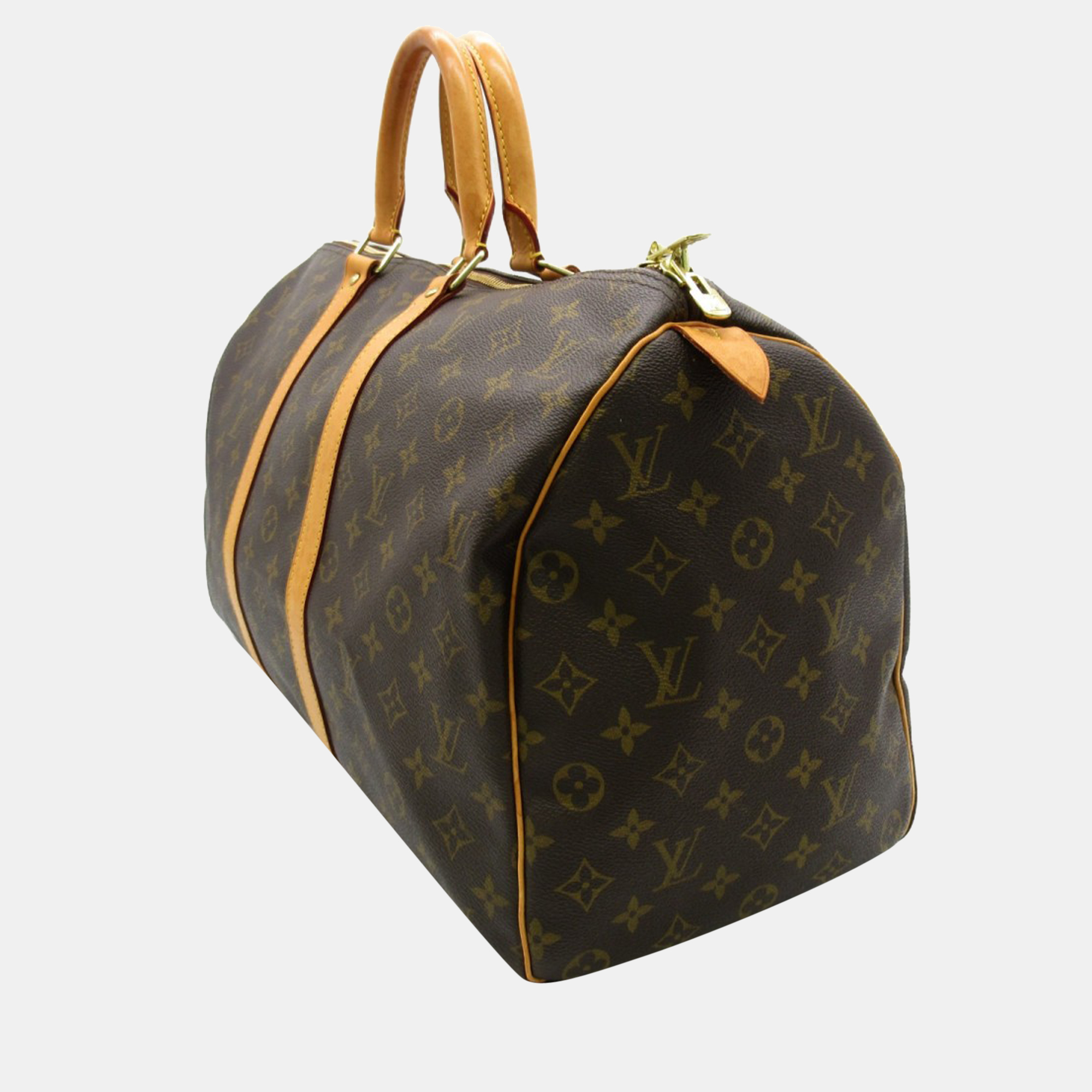 

Louis Vuitton Brown Canvas Monogram Keepall 45 Travel Bag