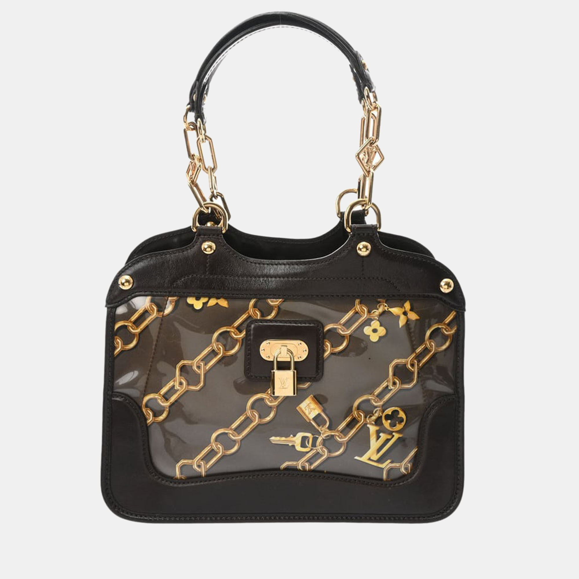 Preloved Louis Vuitton m Monogram Wild at Heart Illustre Bag Charm