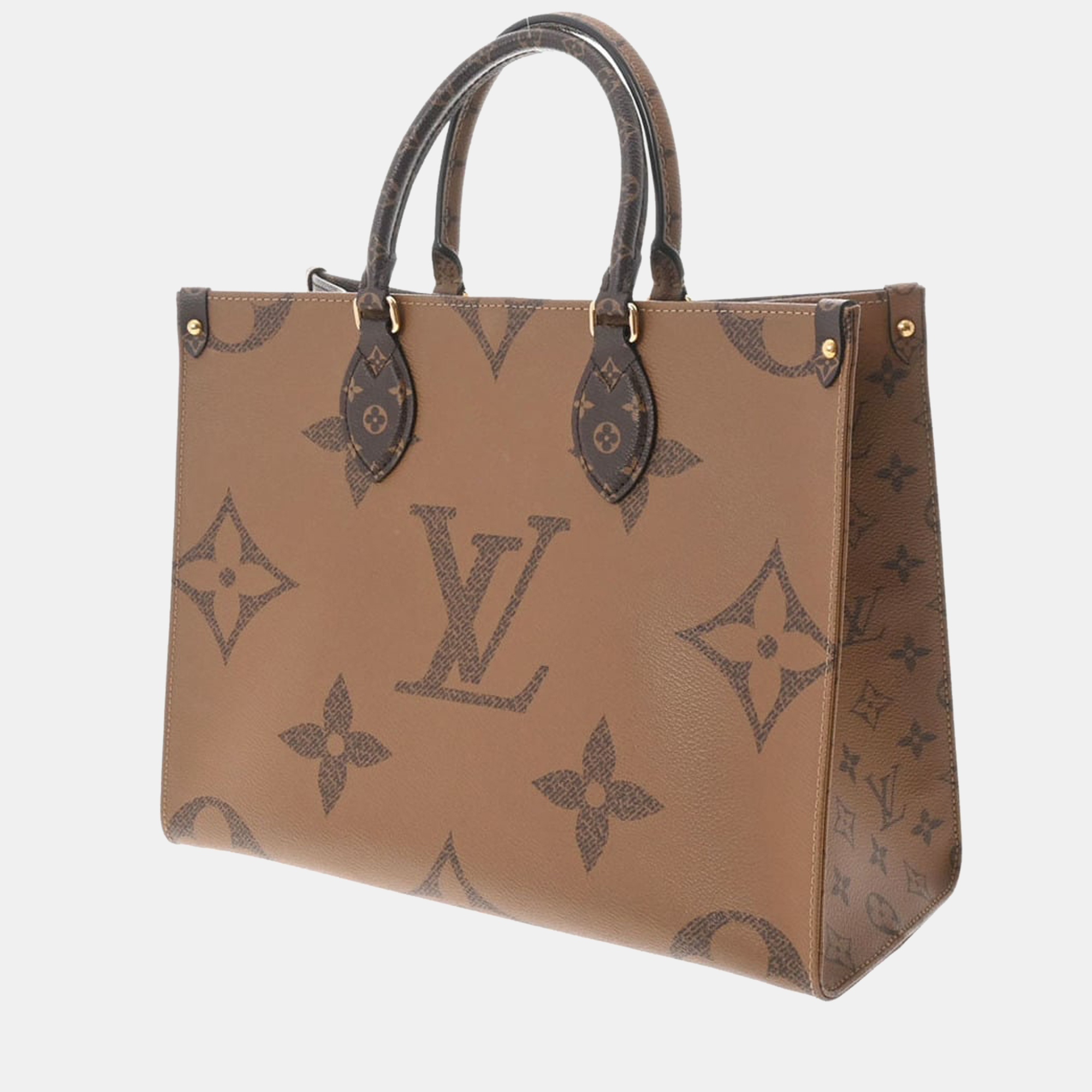 

Louis Vuitton Brown Monogram Giant Reverse Canvas Othego MM Tote Bag