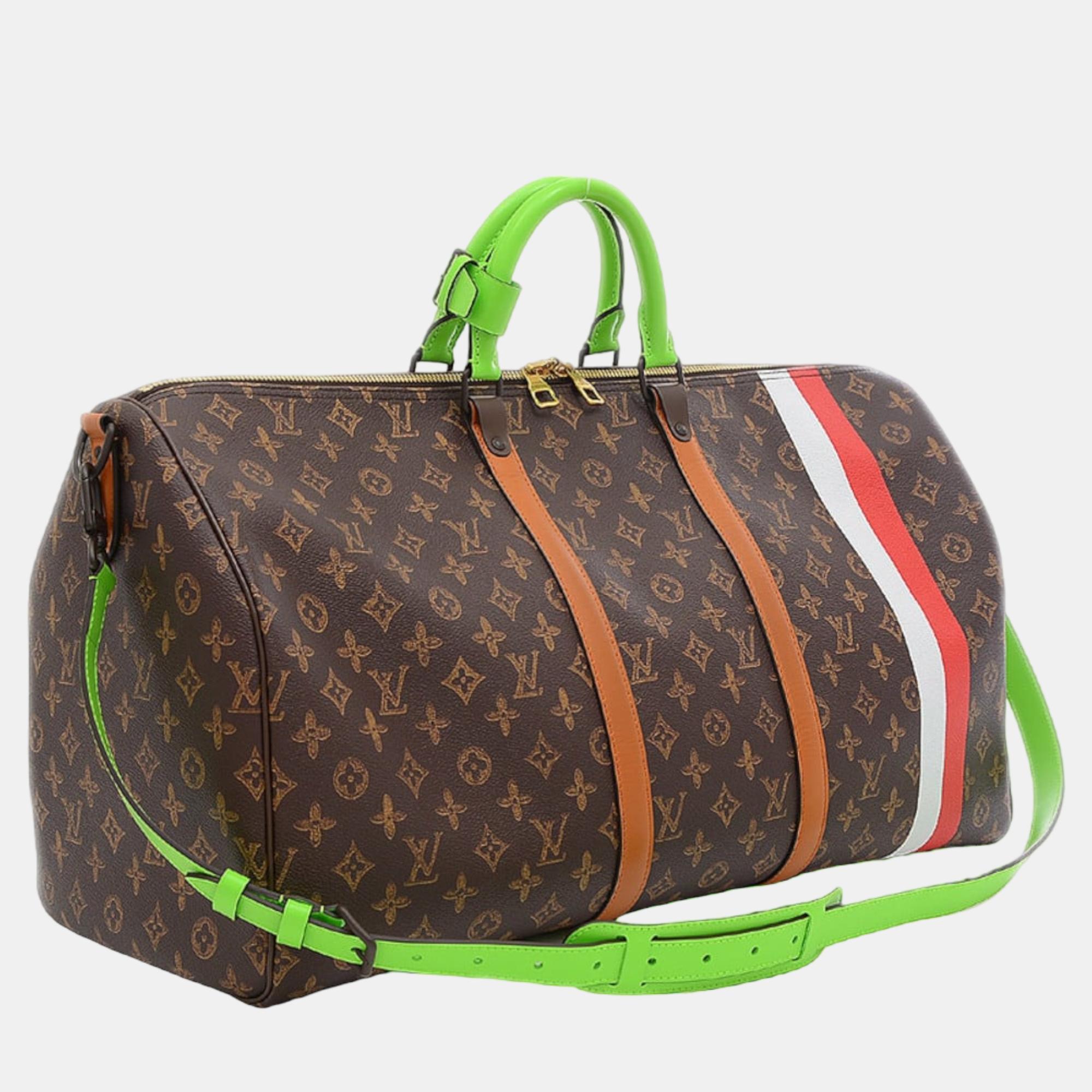 

Louis Vuitton Multicolor Monogram Canvas Keepall 55 Duffel Bag