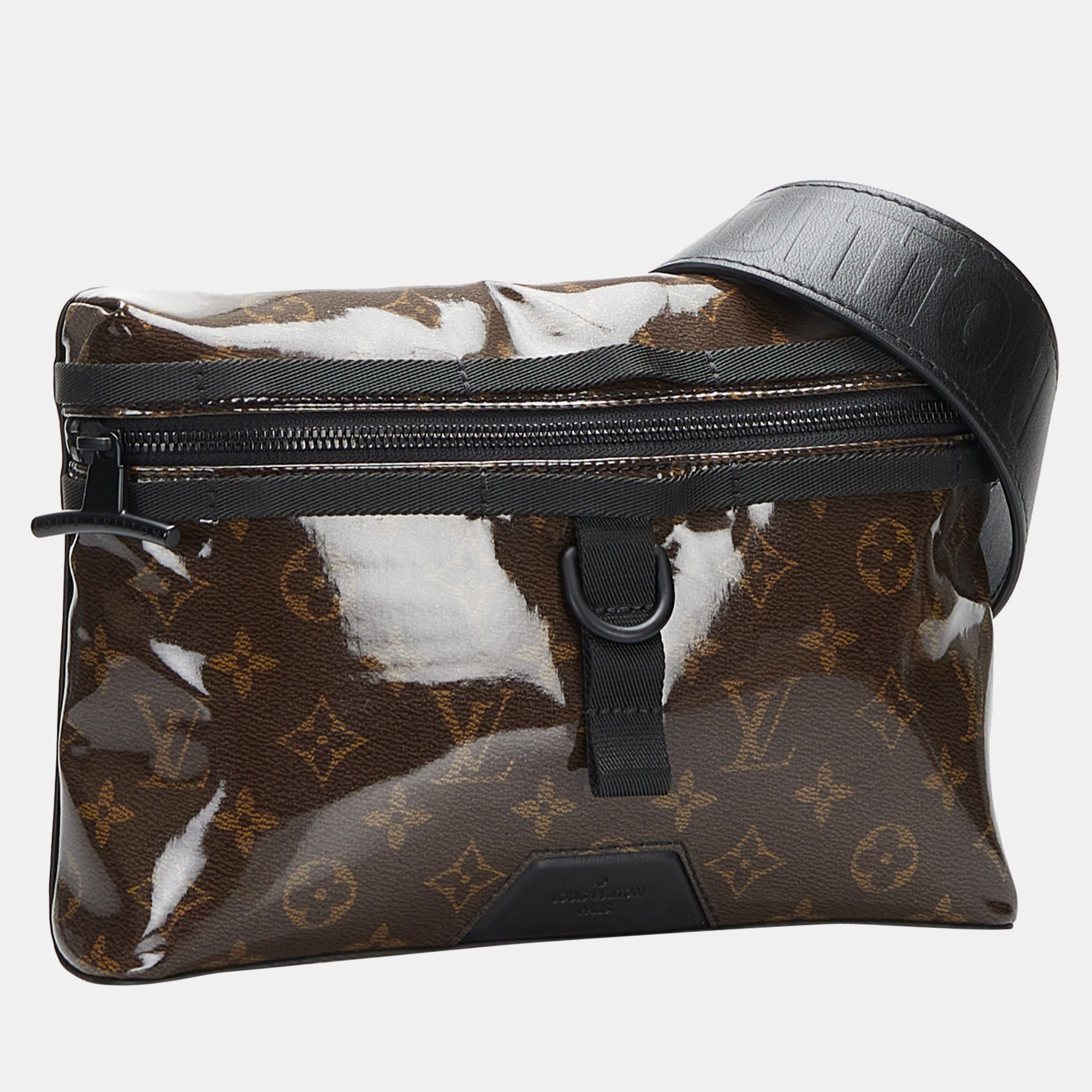 

Louis Vuitton Brown Monogram Glaze Messenger PM