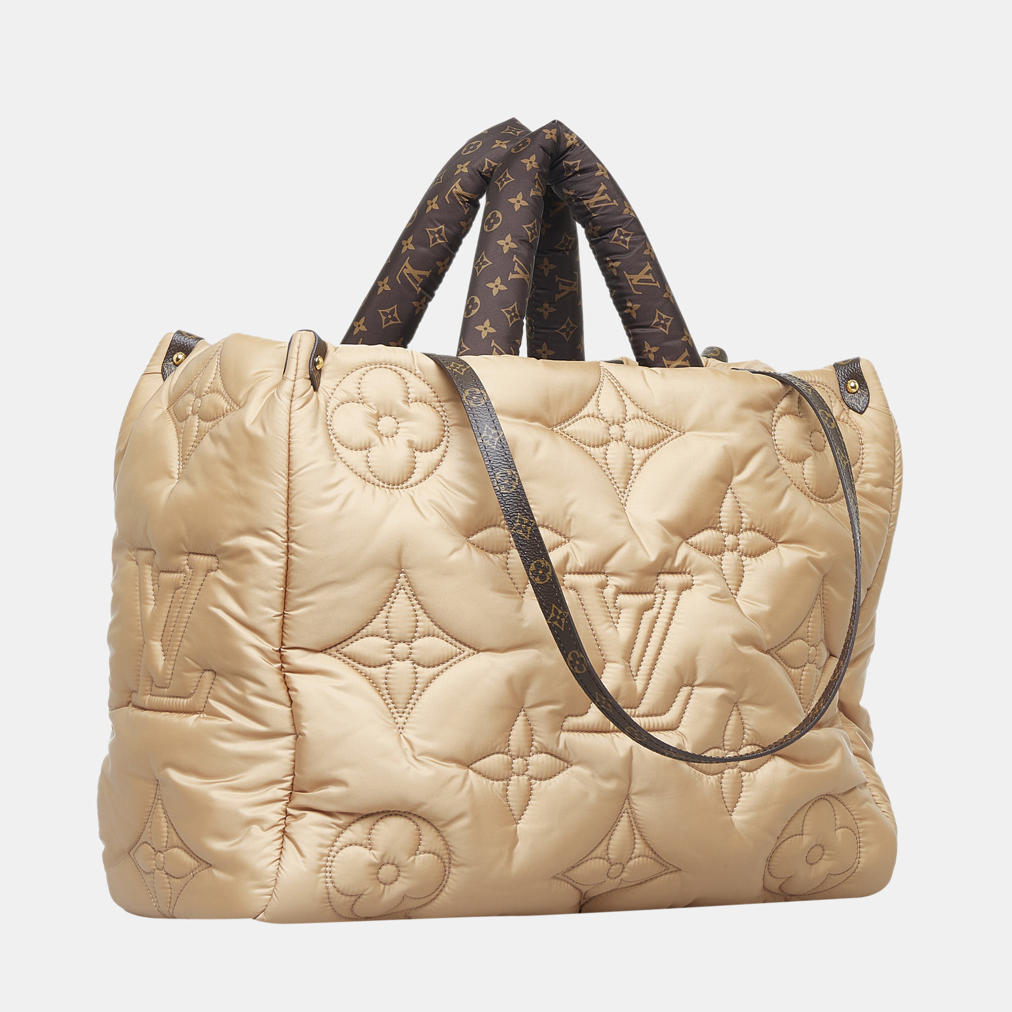 

Louis Vuitton Brown Econyl Monogram Pillow OnTheGo GM