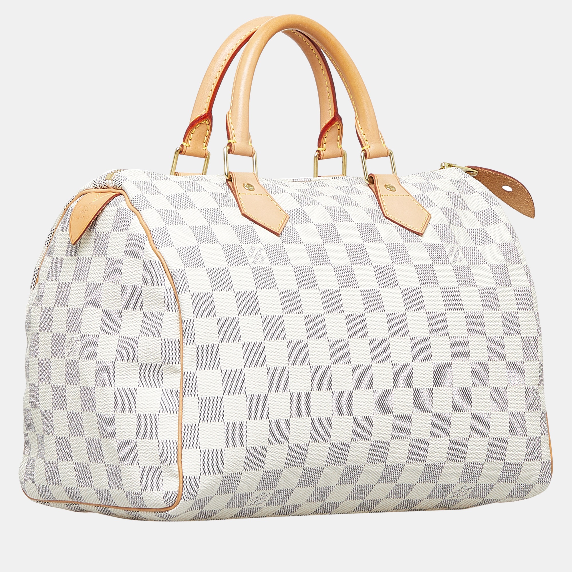 

Louis Vuitton White Damier Azur Speedy 30
