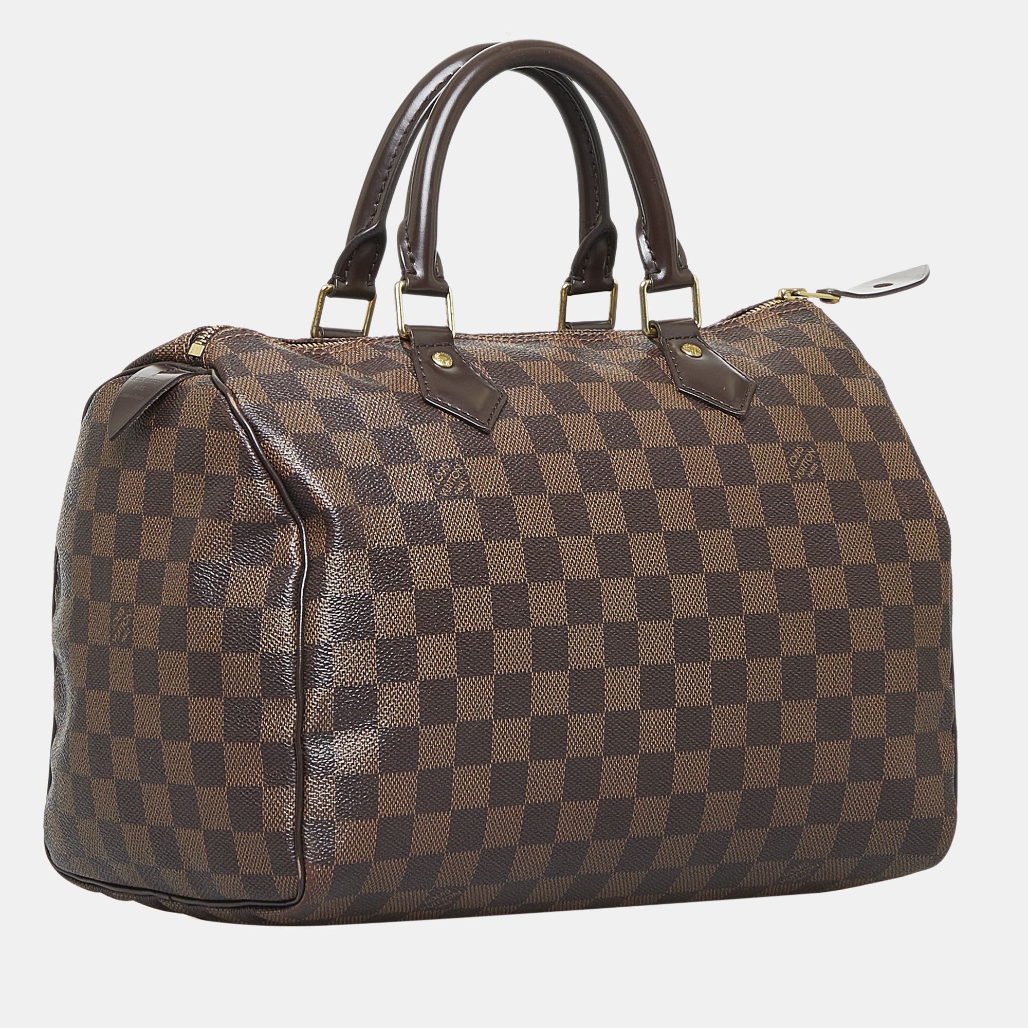 

Louis Vuitton Brown Damier Ebene Speedy 30