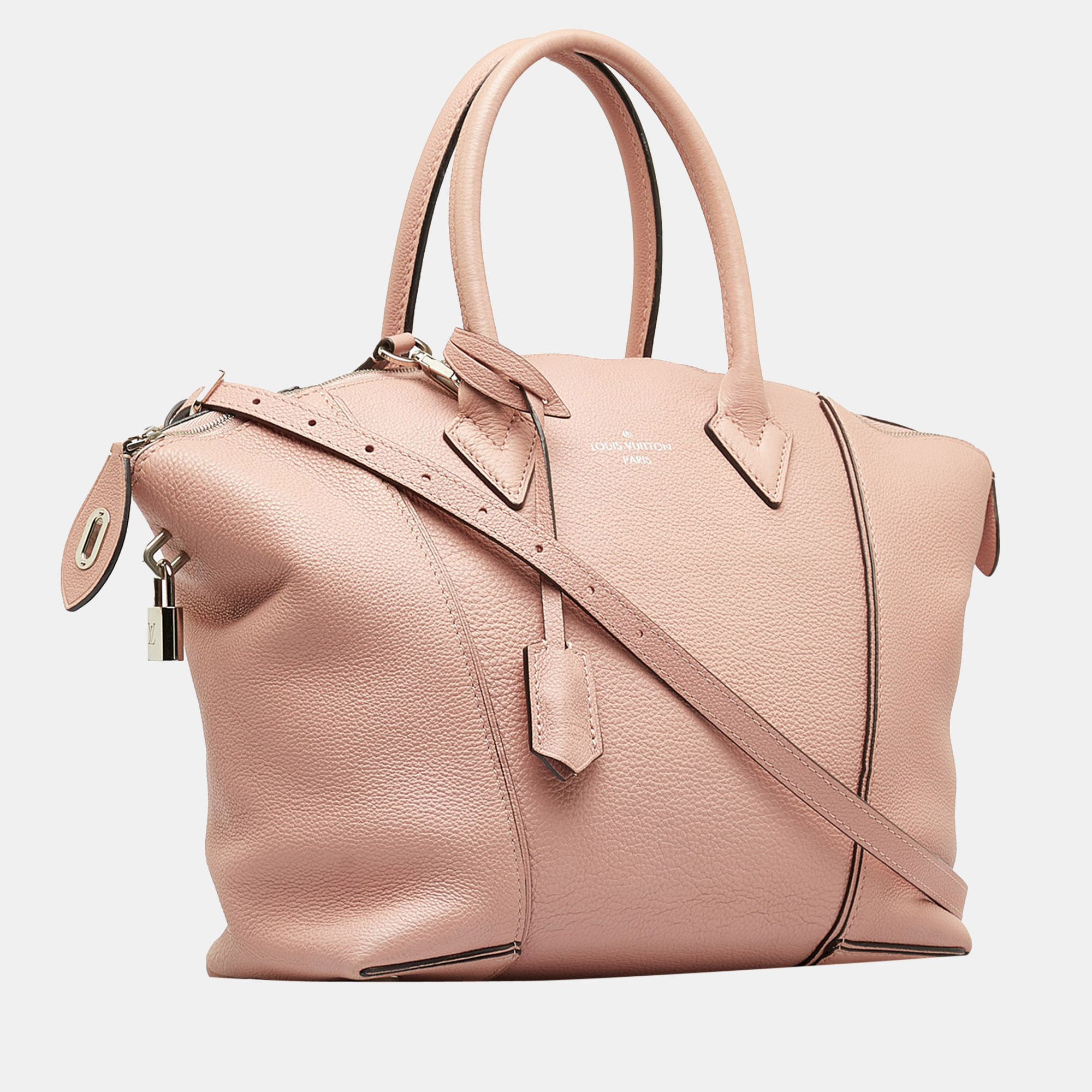 

Louis Vuitton Pink Veau Cachemire Soft Lockit PM