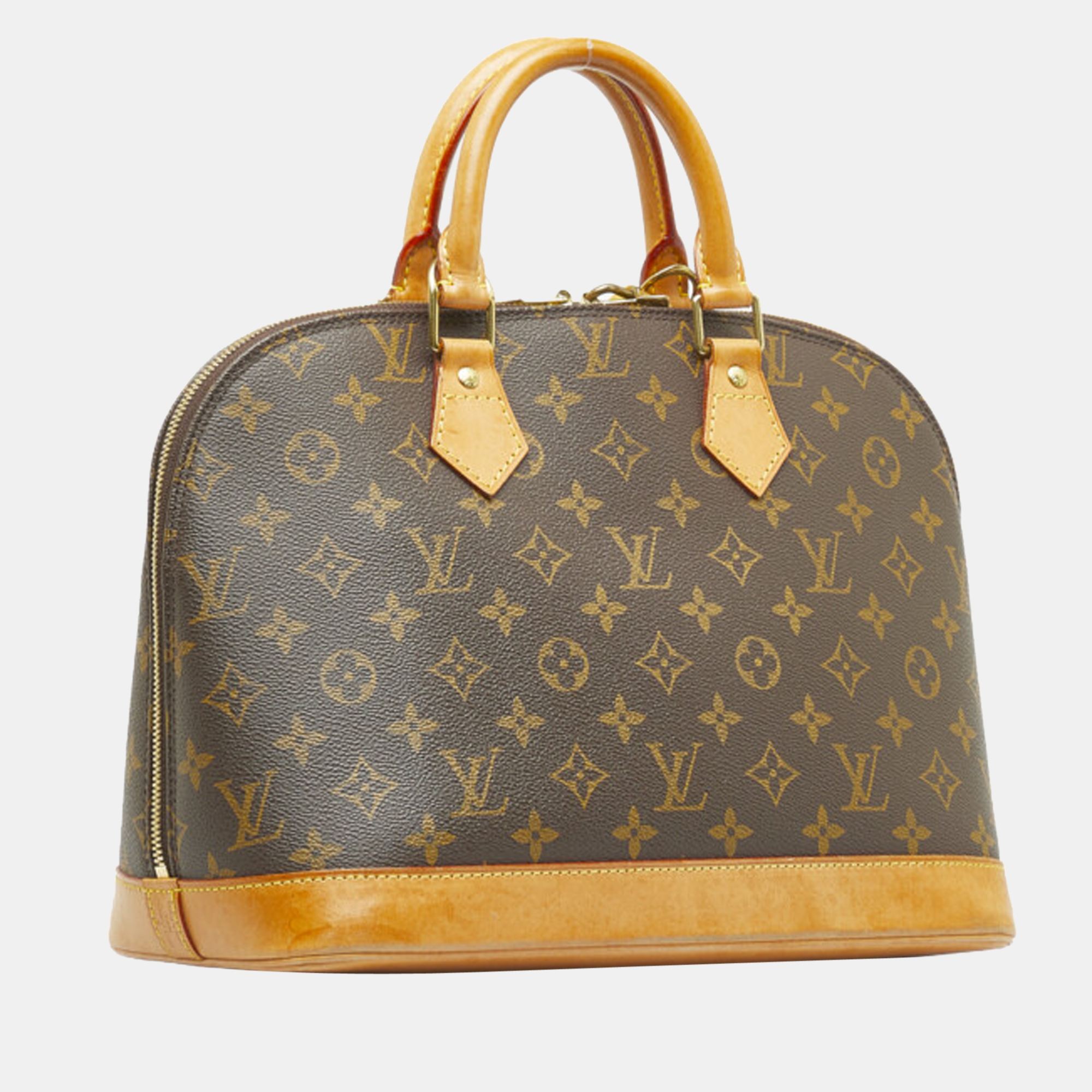 

Louis Vuitton Brown Canvas Monogram Alma PM Handbag