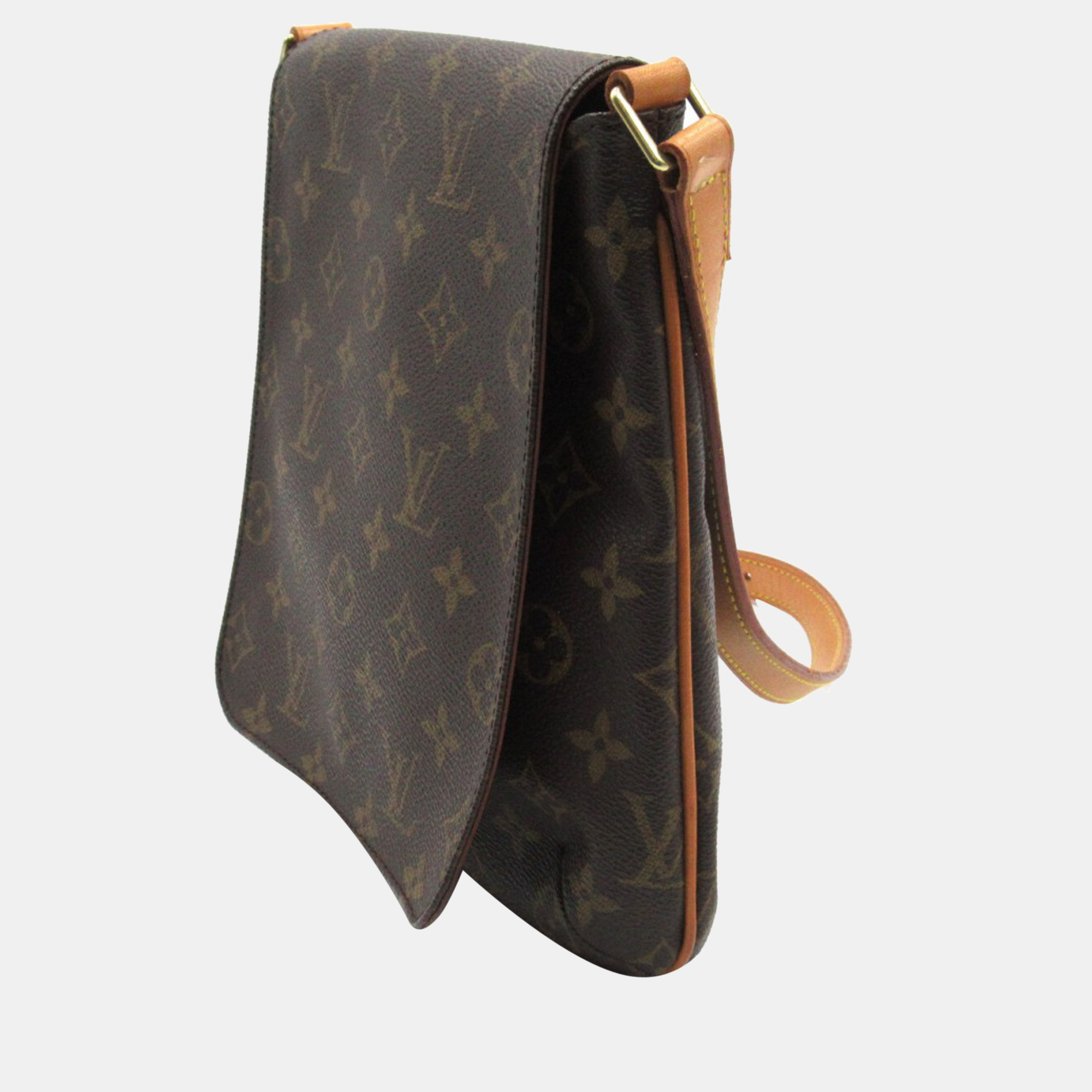 

Louis Vuitton Brown Canvas Monogram Musette Salsa Short Strap Shoulder Bag