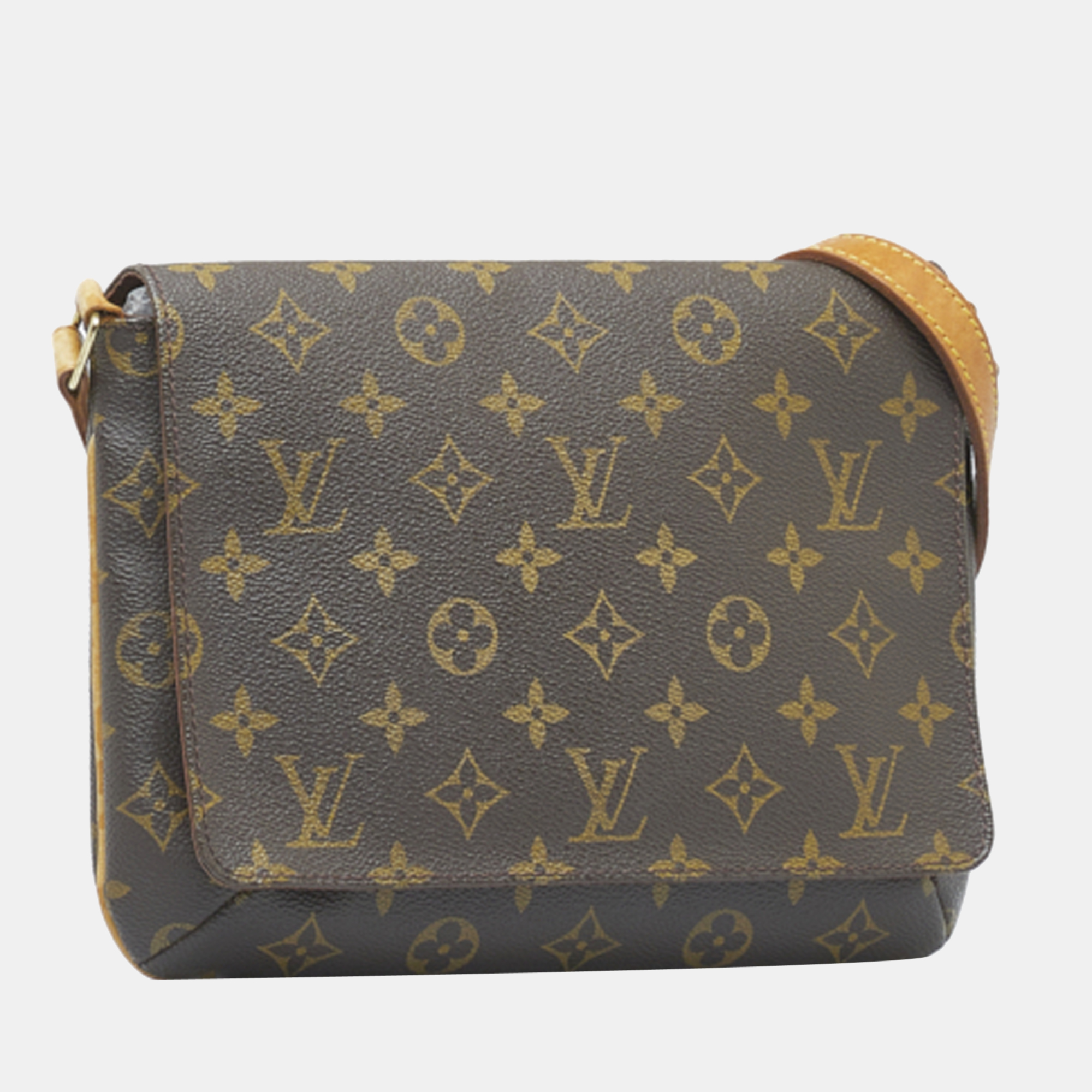 

Louis Vuitton Brown Canvas Monogram Musette Tango Short Strap Shoulder Bag