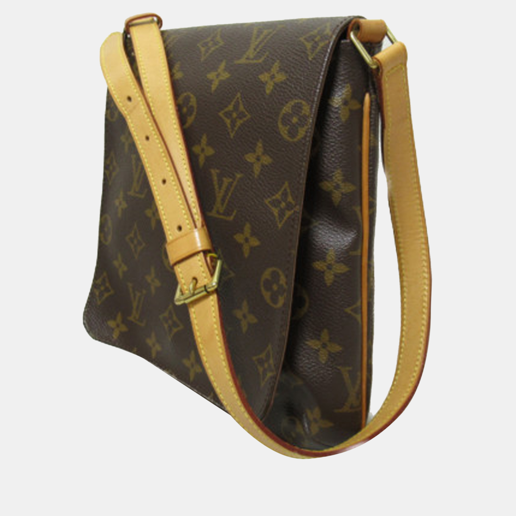 

Louis Vuitton Brown Canvas Monogram Musette Salsa Short Strap Shoulder Bag