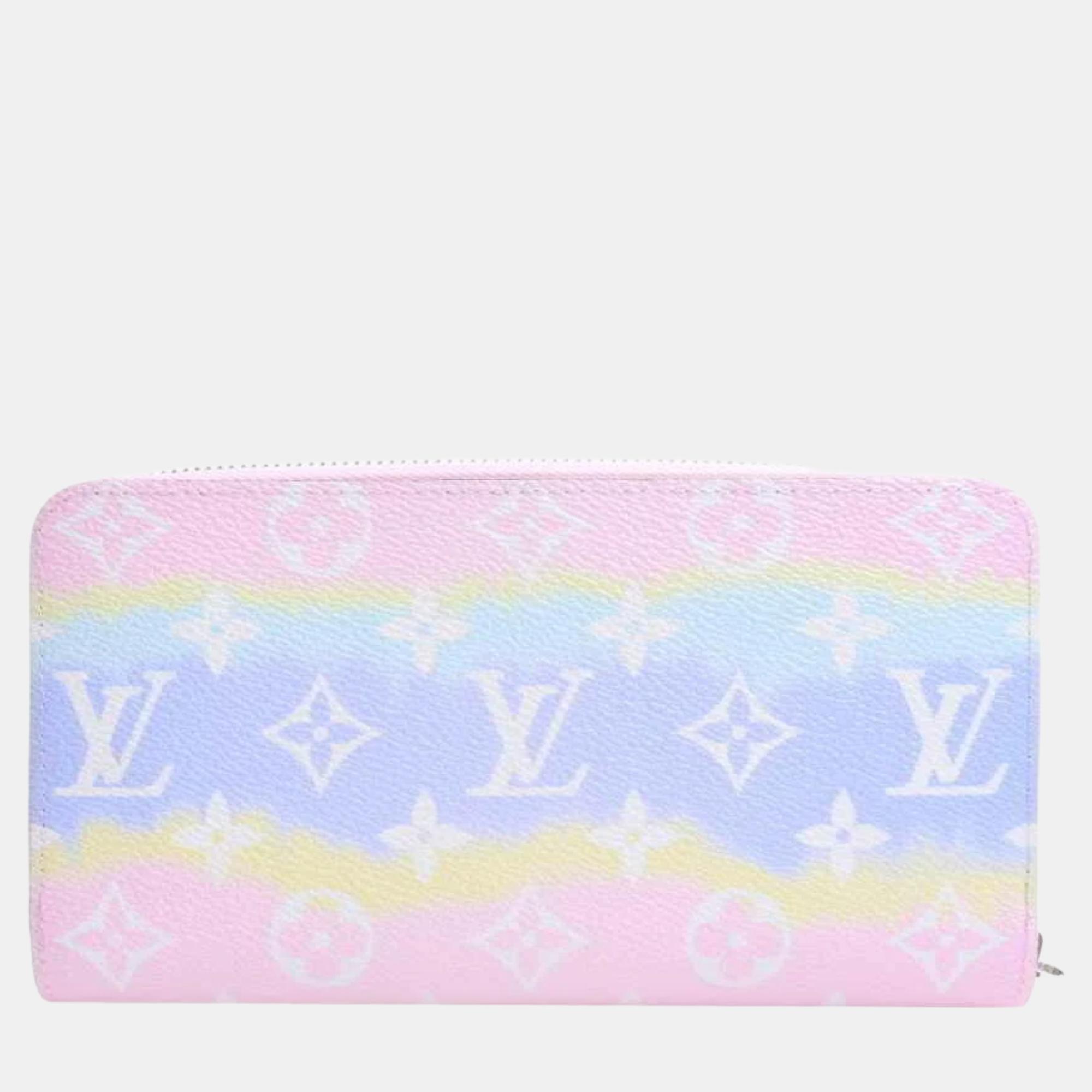 

Louis Vuitton Multi PVC Zippy Escale Wallet, Multicolor