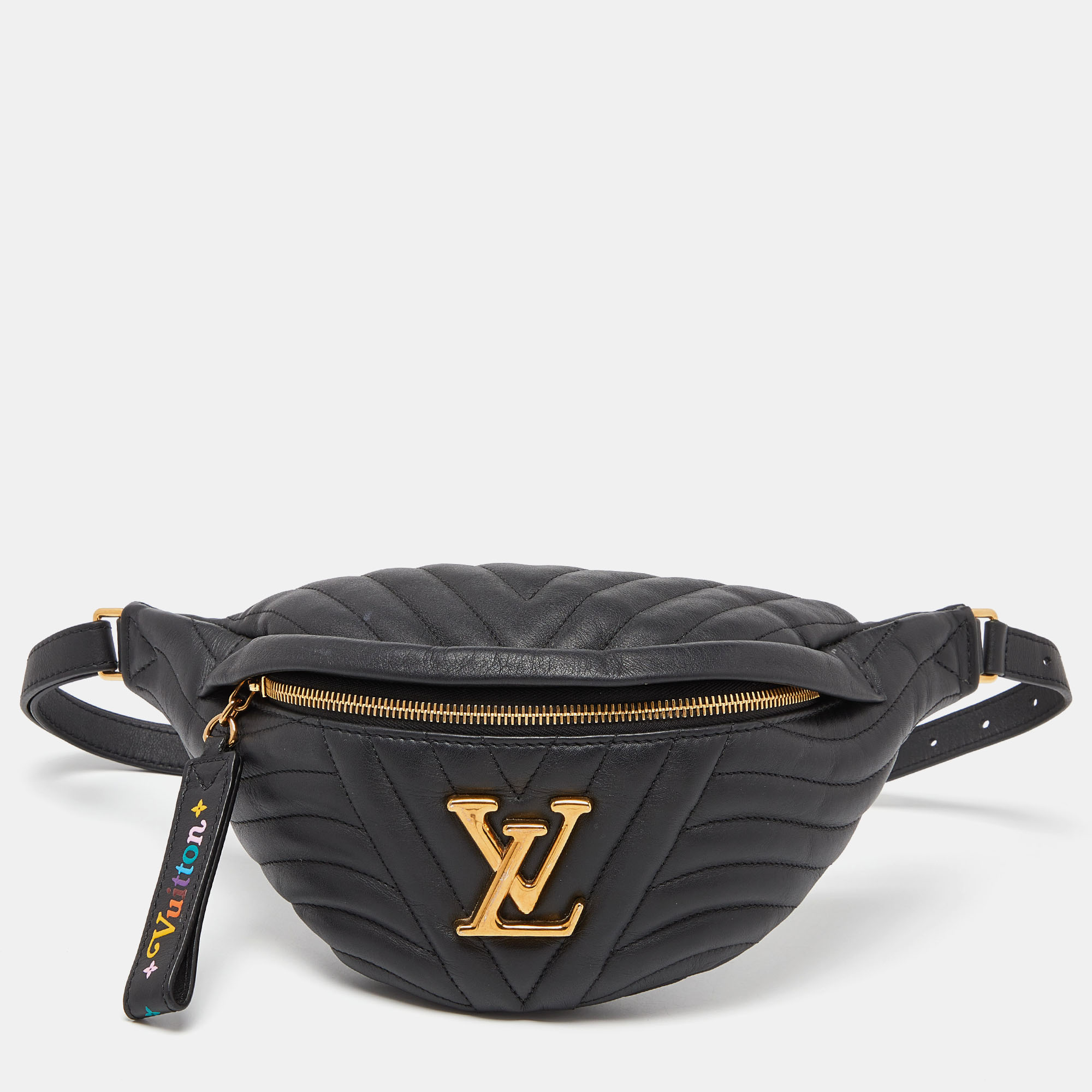 Louis Vuitton New Wave Leather Belt - Blue Belts, Accessories