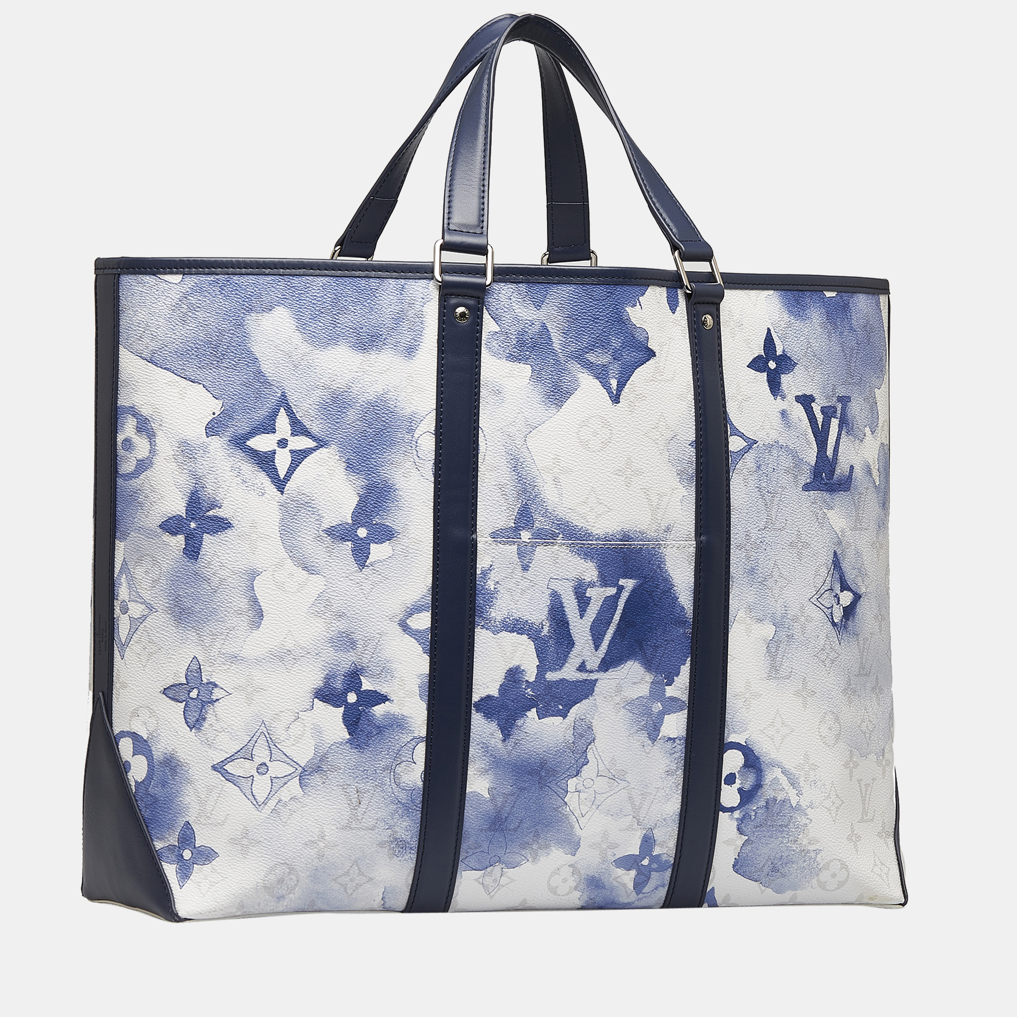 

Louis Vuitton Blue/White Monogram Watercolor Weekend Tote GM