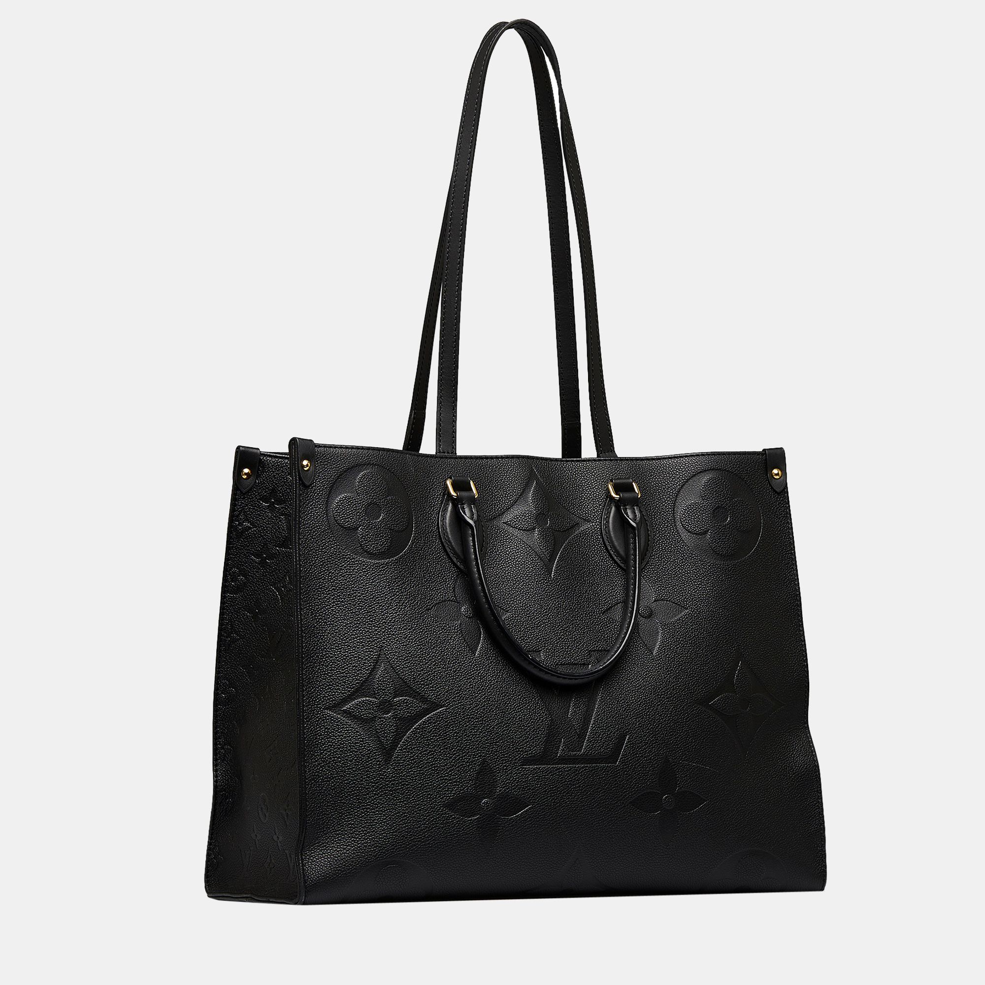 

Louis Vuitton Black Monogram Empreinte Onthego MM