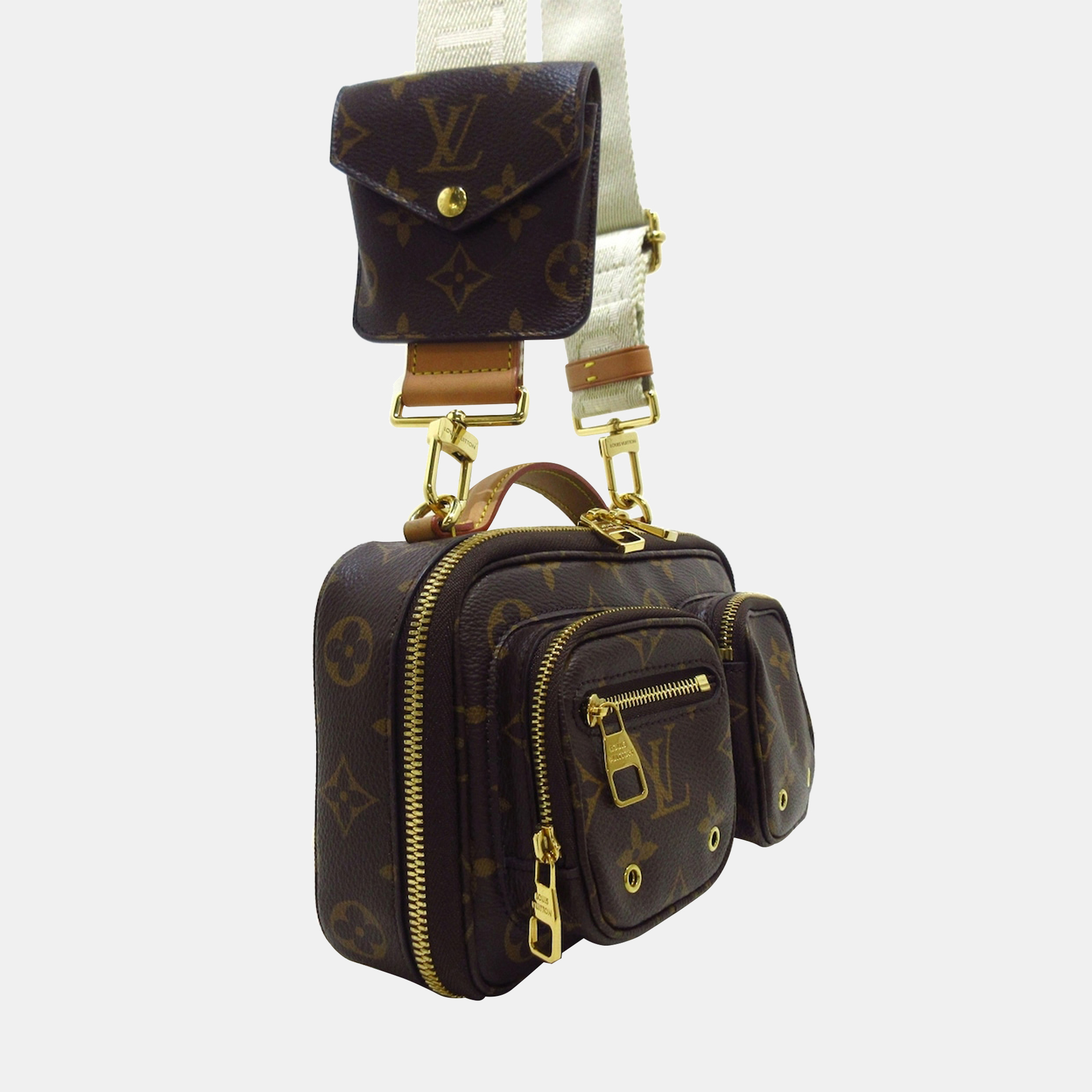 

Louis Vuitton Brown Monogram Utility Crossbody