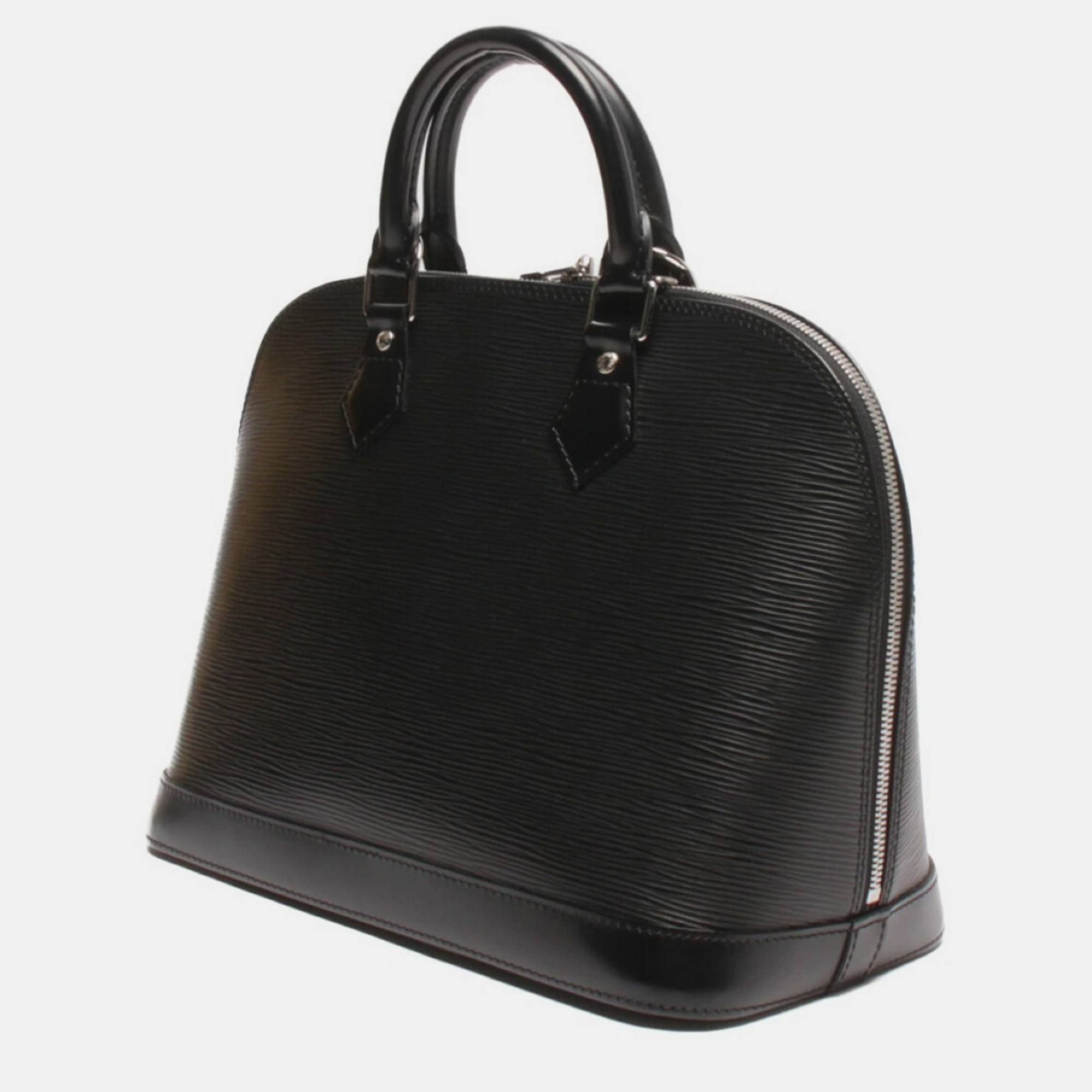 

Louis Vuitton Black Leather Epi Alma PM