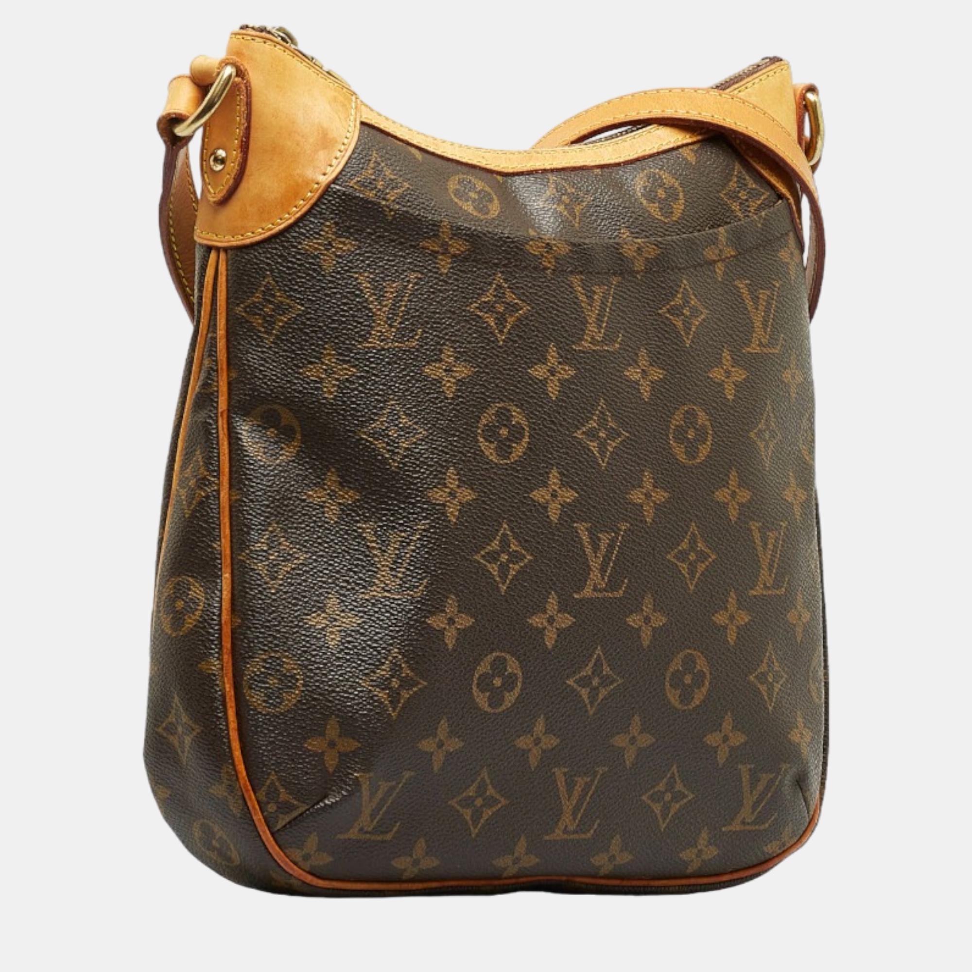 

Louis Vuitton Brown Canvas Monogram Odeon PM