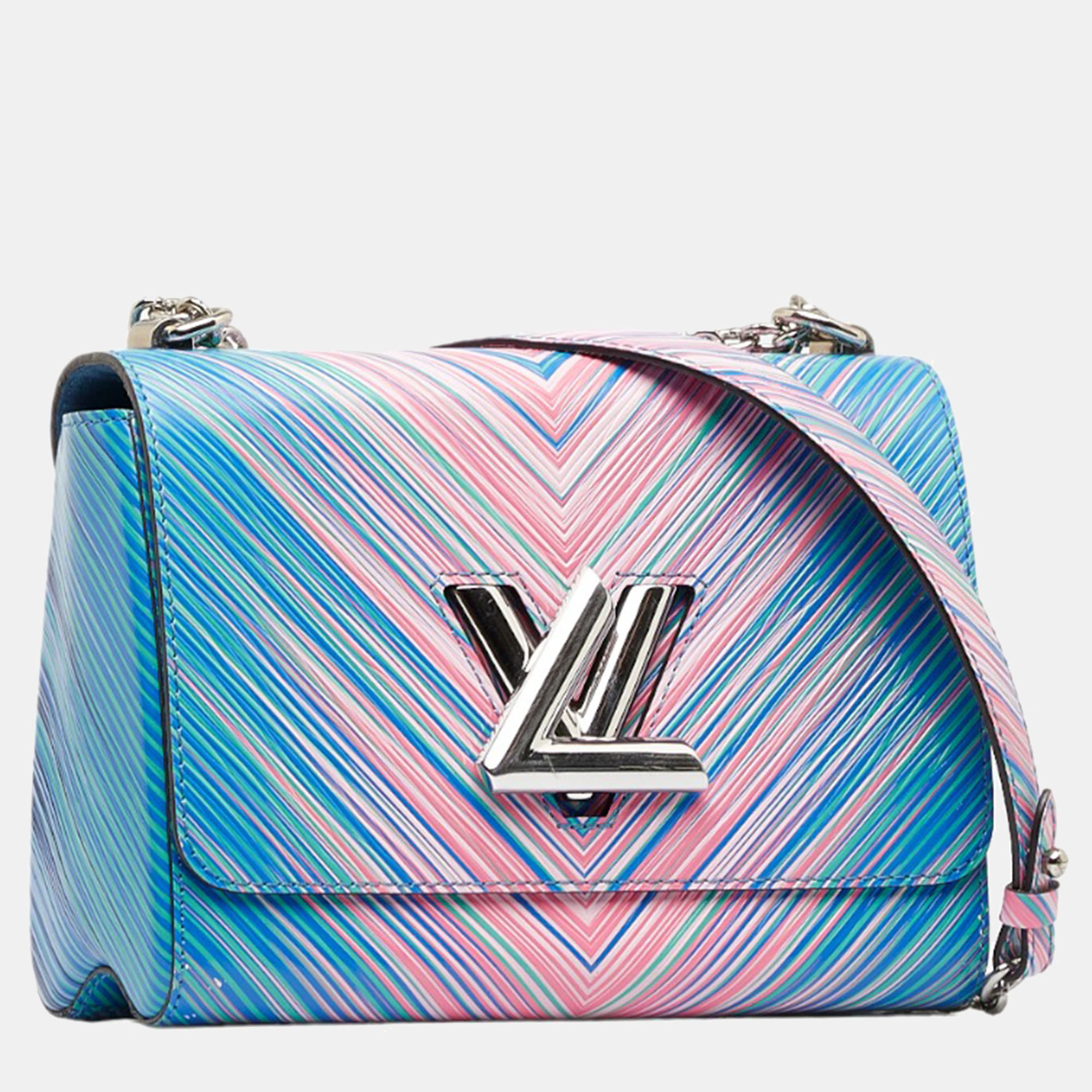 

Louis Vuitton Blue Leather  Tropical Twist Shoulder Bag