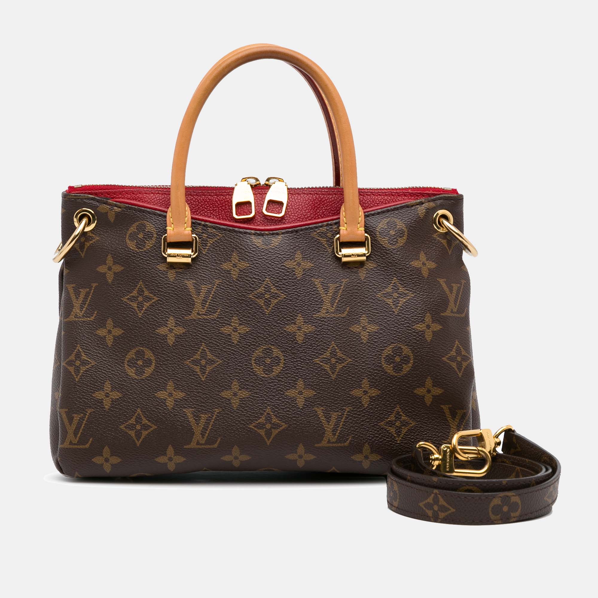 Pre-Owned, Like New, Louis Vuitton Brown Monogram Pallas BB Handbag – Mabel  D. Orr Fashion Boutique