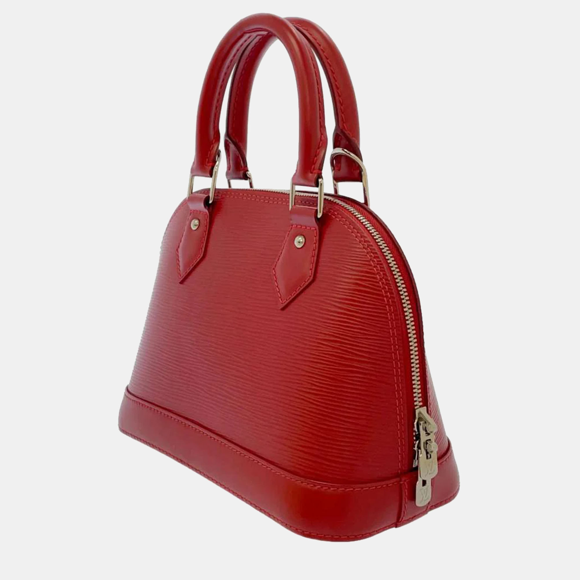 

Louis Vuitton Red Epi Leather Alma BB Top Handle Bag
