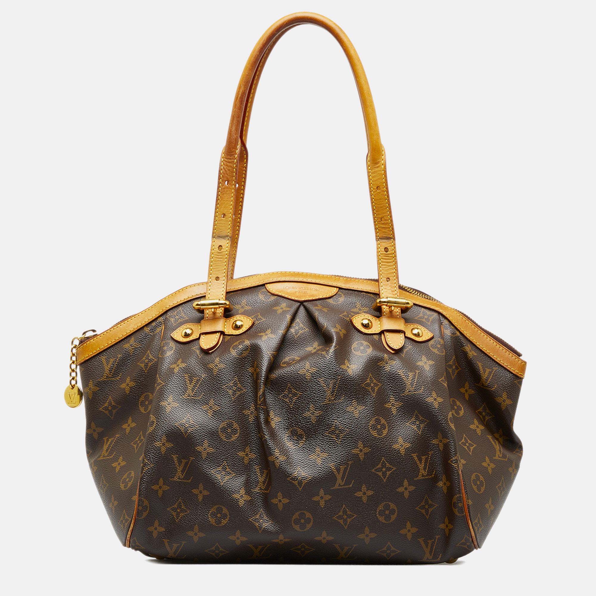 Louis Vuitton Tivoli GM Monogram Canvas Brown Satchel Bag