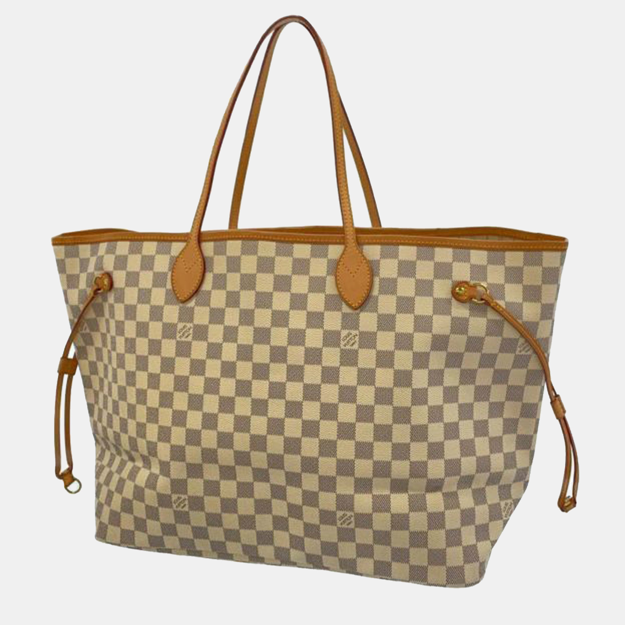 

Louis Vuitton Damier Azur Neverfull GM, White