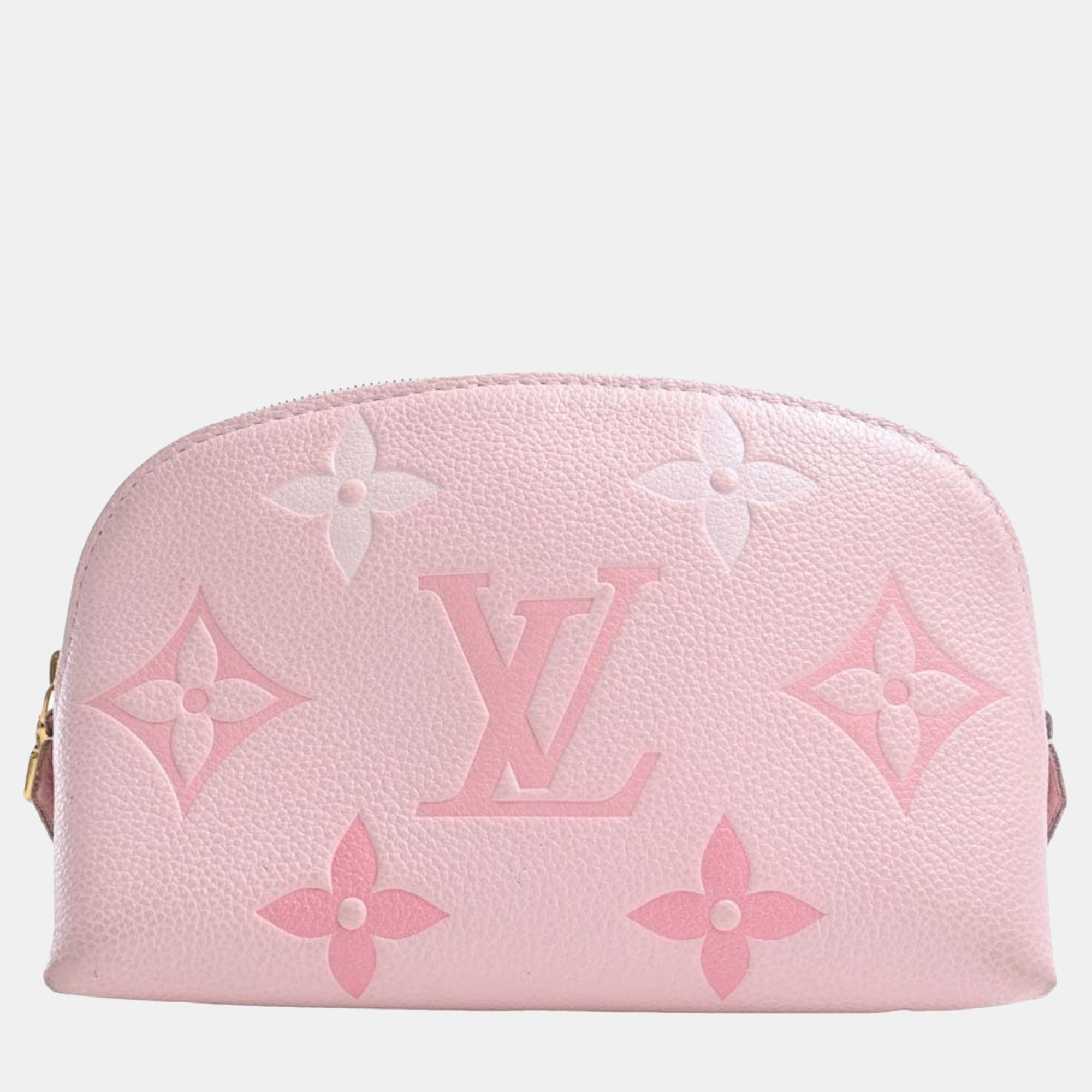 

Louis Vuitton Pink Monogram Empreinte Leather By The Pool Cosmetic Pouch