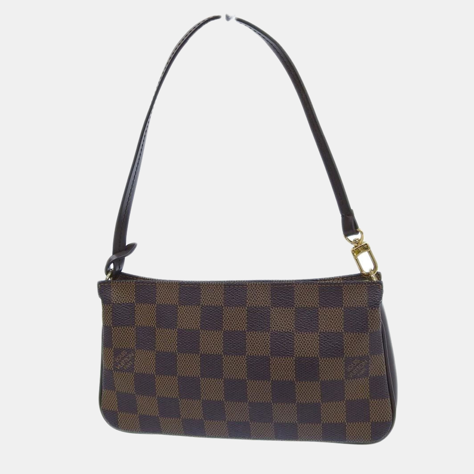 

Louis Vuitton Brown Damier Ebene Canvas Navona Pochette Shoulder Bag