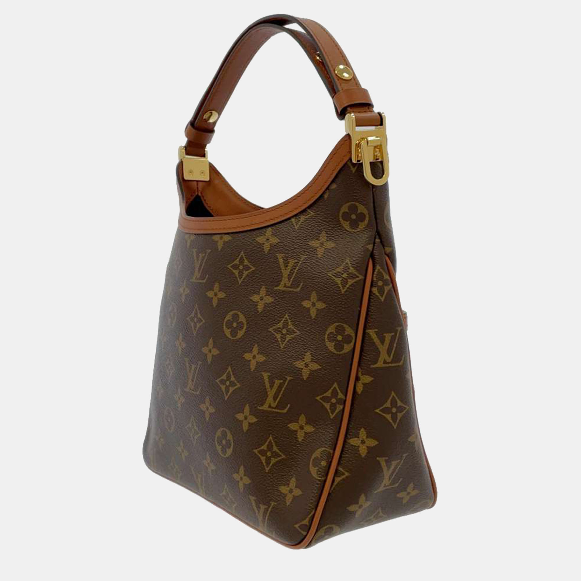 

Louis Vuitton Brown Monogram Reverse Canvas Dauphine PM Hobo Bag