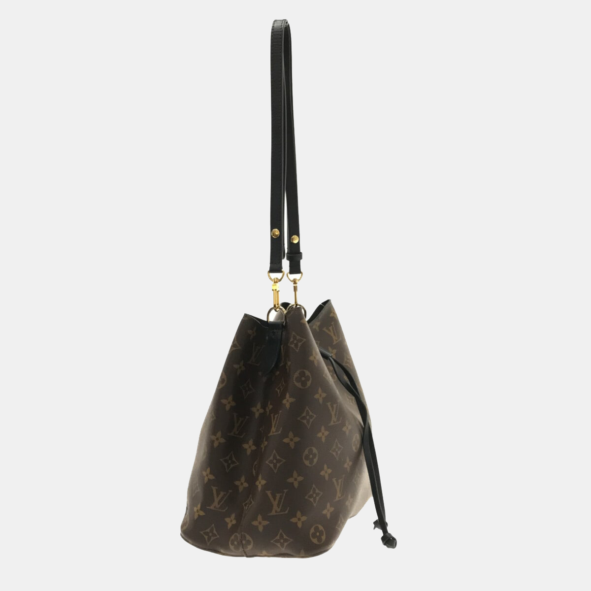 

Louis Vuitton Brown Canvas Monogram NeoNoe Hobo Bag