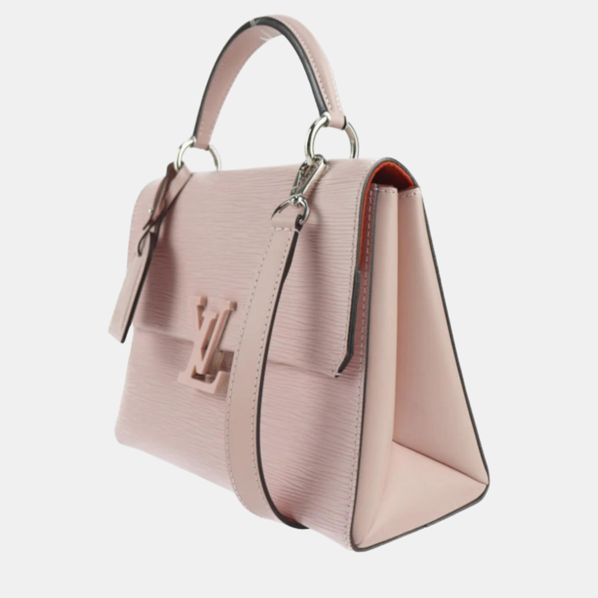 

Louis Vuitton Pink Epi Leather Grenelle PM Shoulder Bag