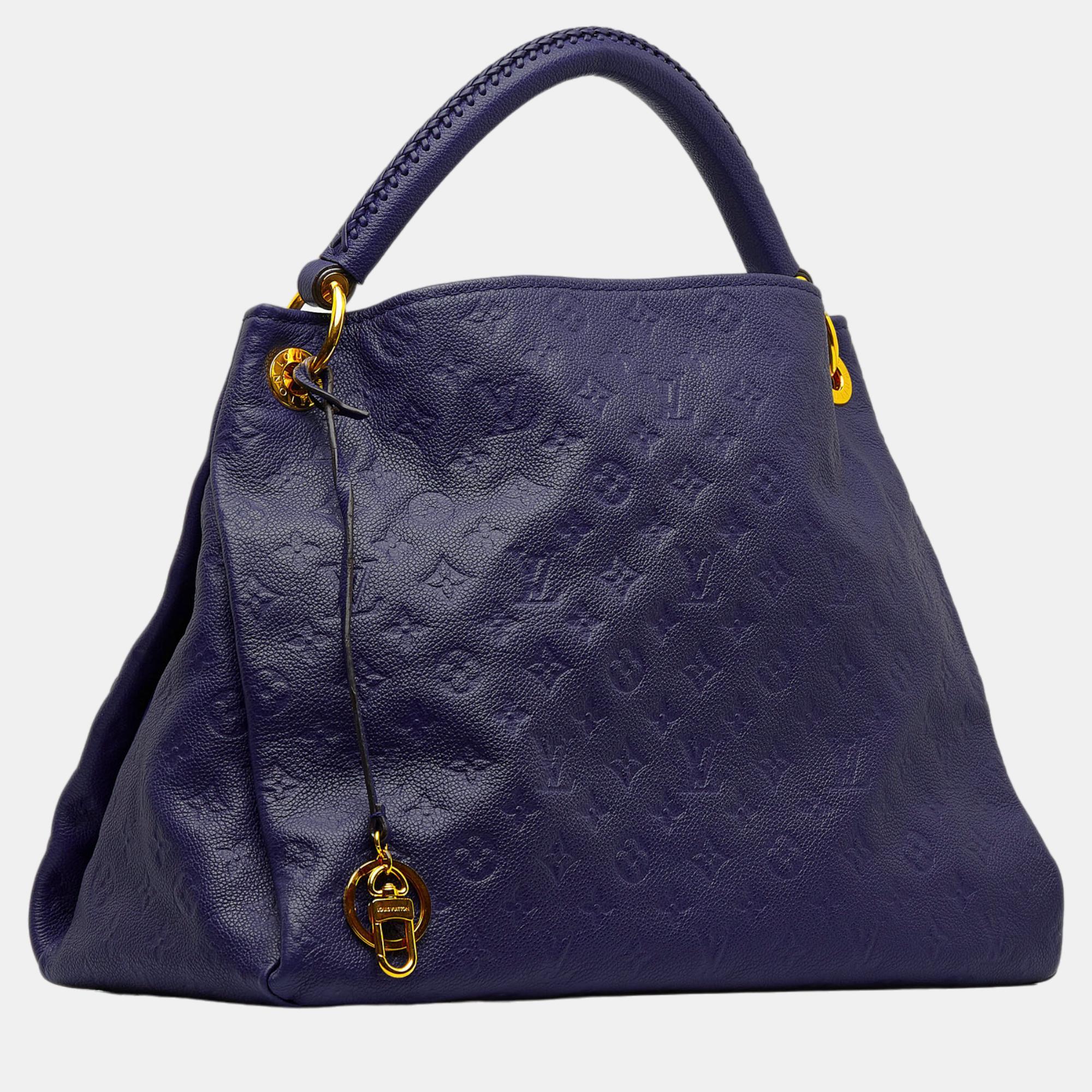 

Louis Vuitton Navy Blue Monogram Empreinte Artsy MM