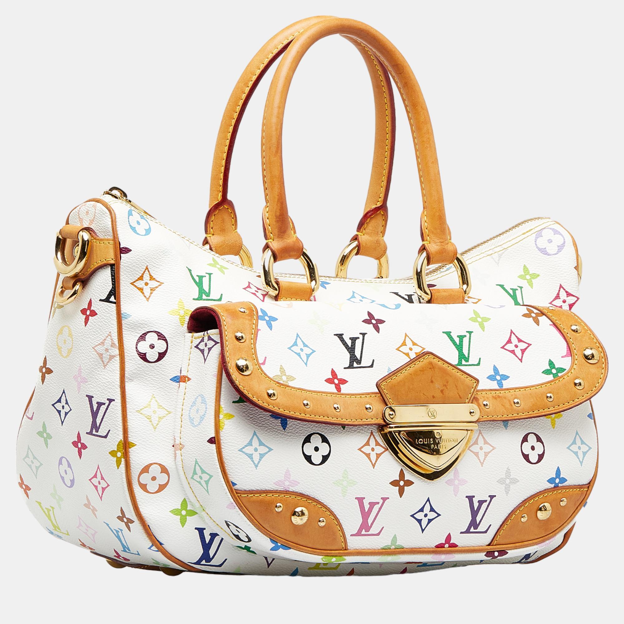 LOUIS VUITTON WHITE MULTICOLOUR RITA BAG – RDB