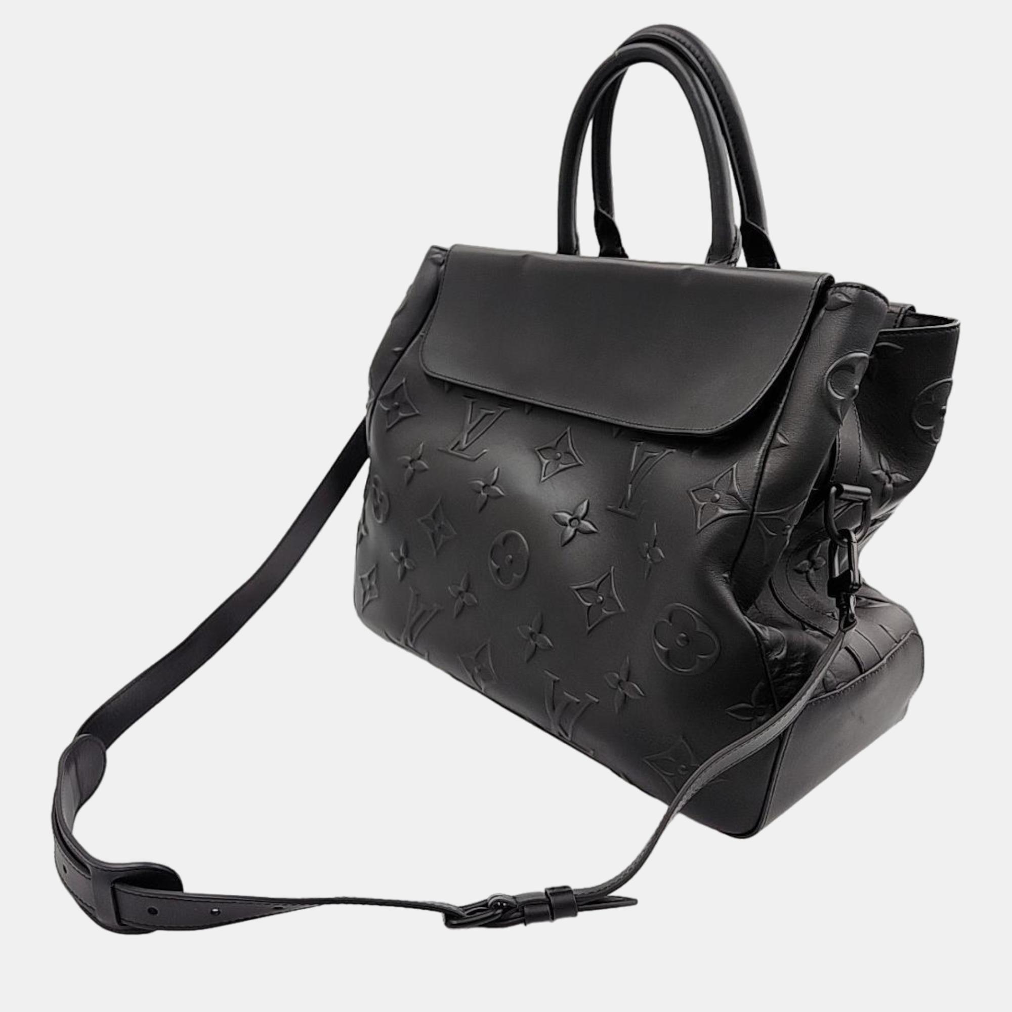 

Louis Vuitton Monogram Virgil Abloh Steamer bag, Black